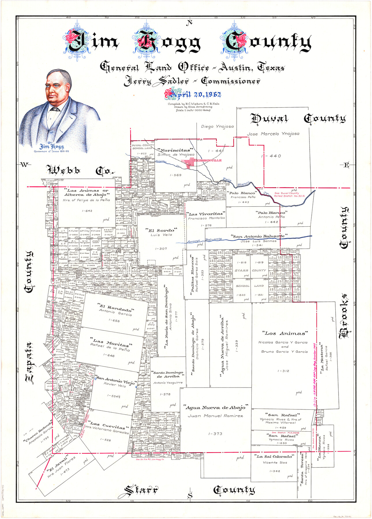 73197, Jim Hogg County, General Map Collection