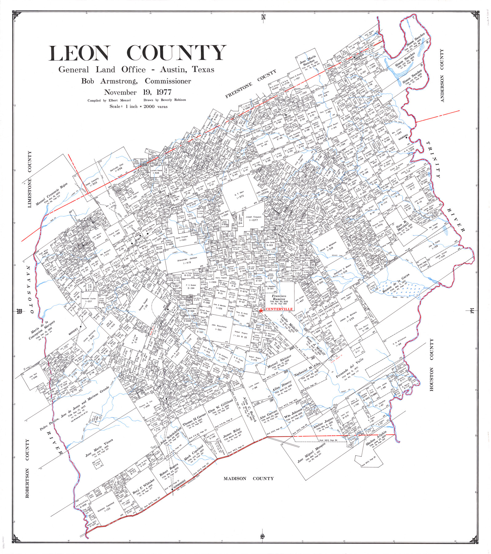 73218, Leon County, General Map Collection