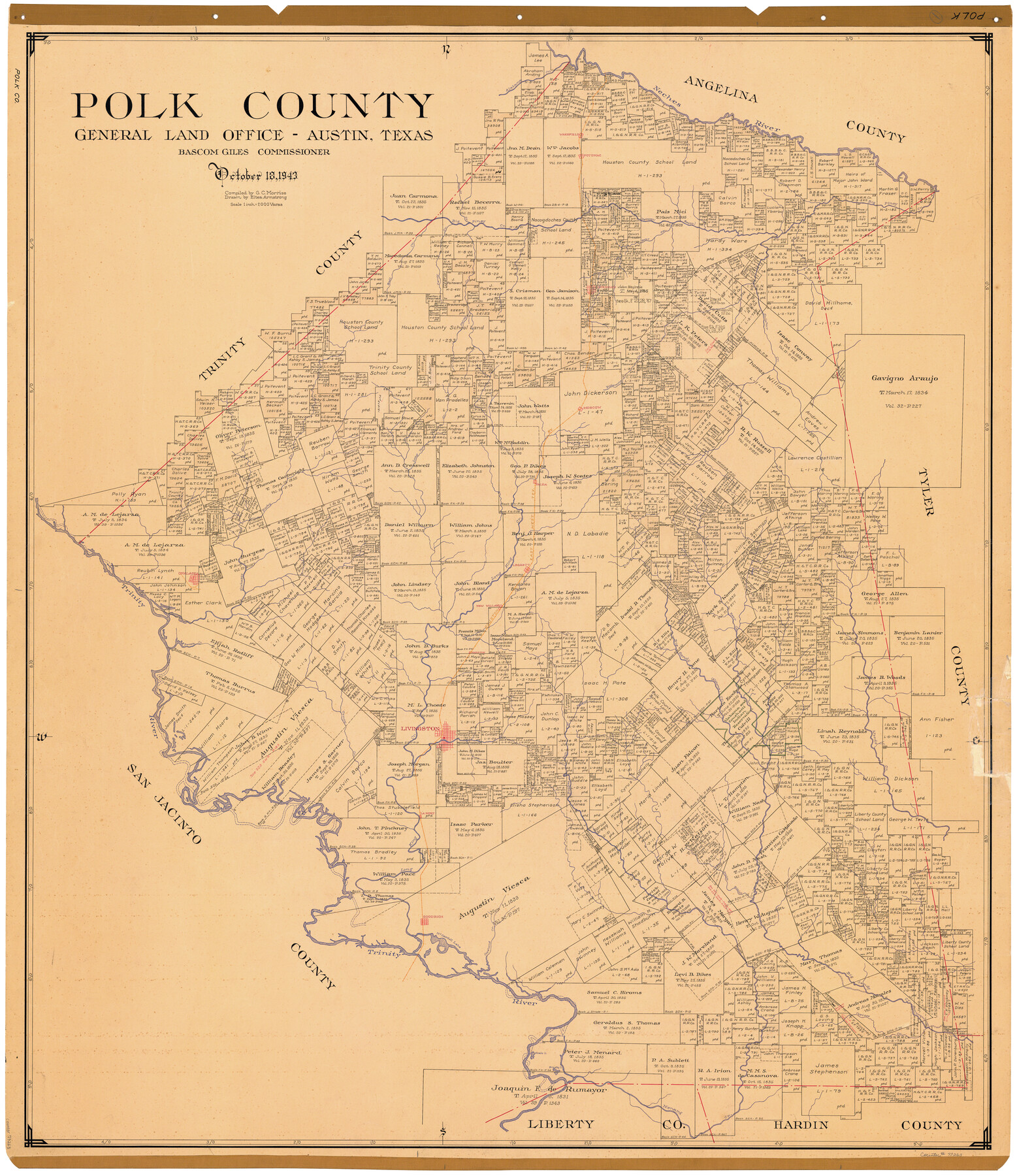73263, Polk County, General Map Collection
