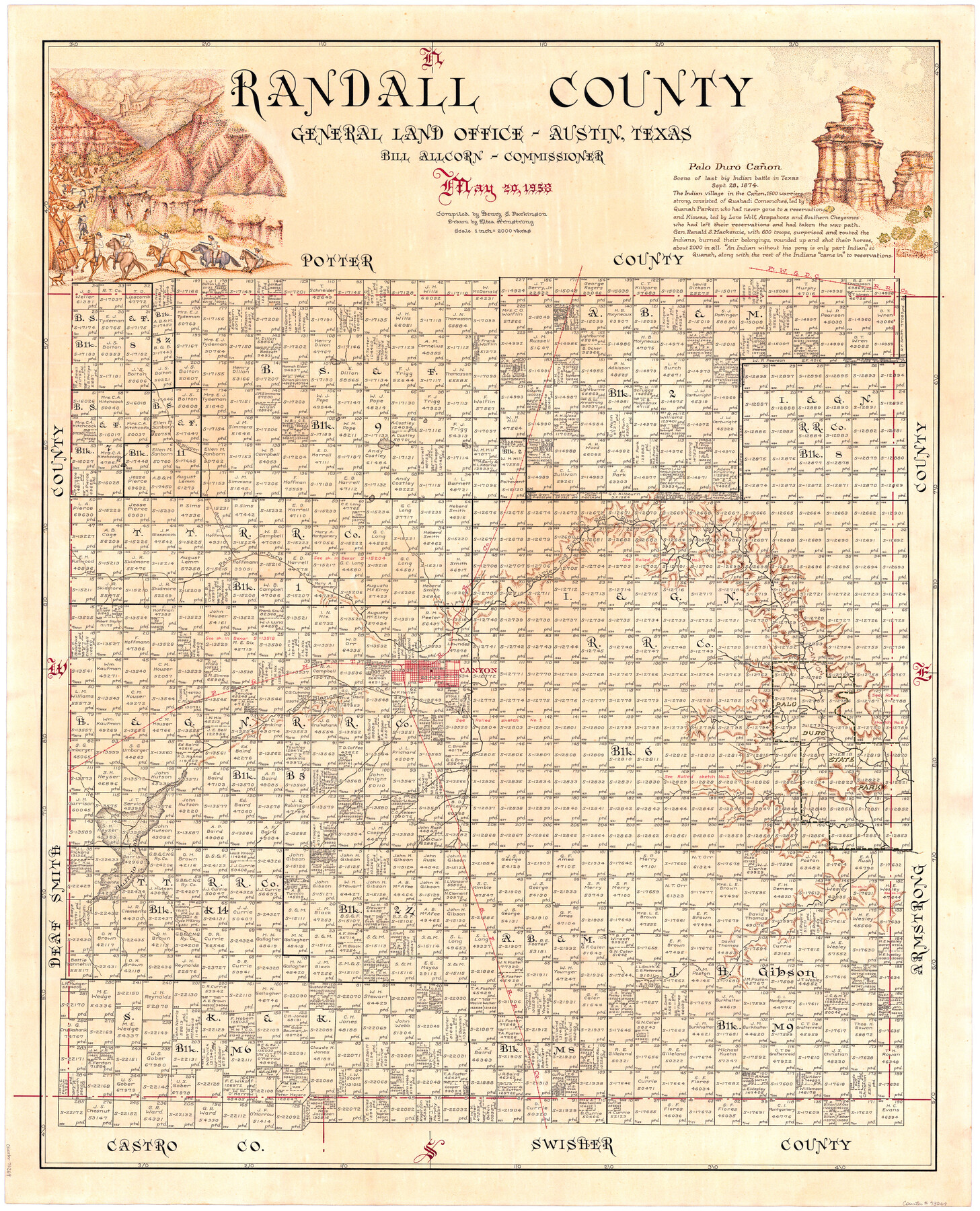 73269, Randall County, General Map Collection