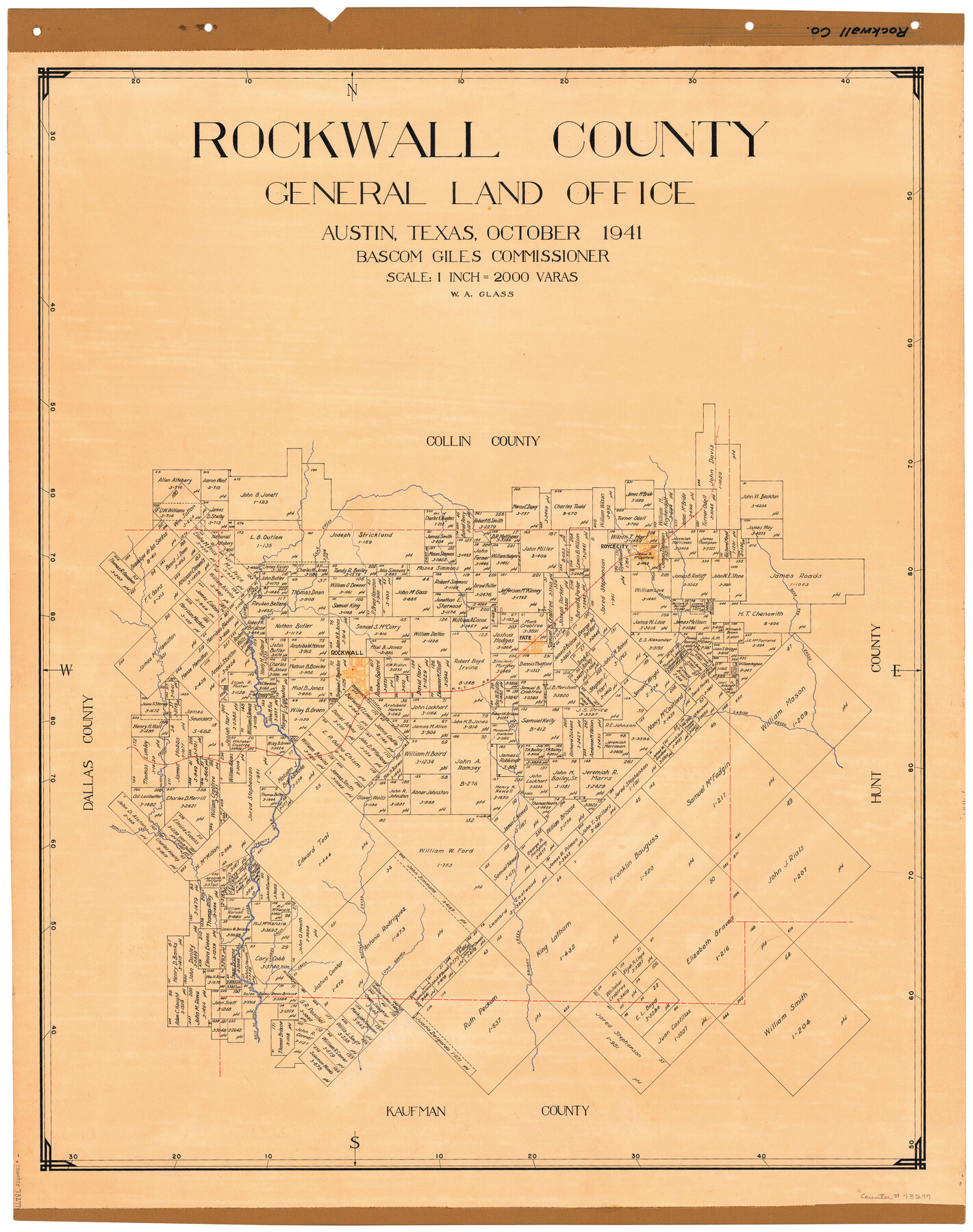 73277, Rockwall County, General Map Collection