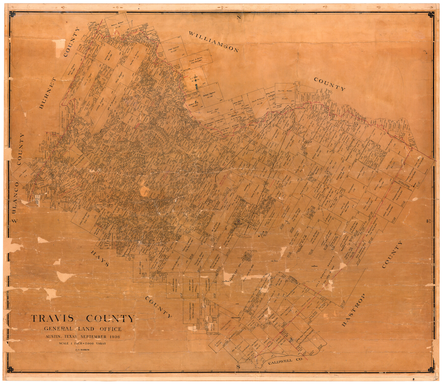 73305, Travis County, General Map Collection