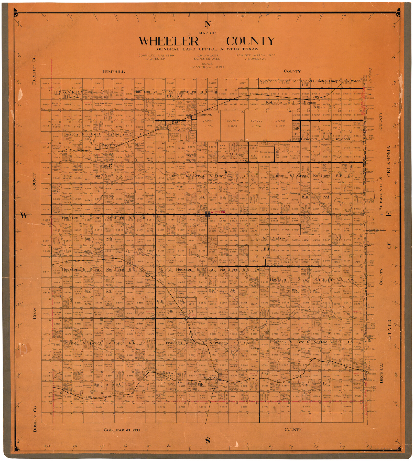 73322, Wheeler County, General Map Collection
