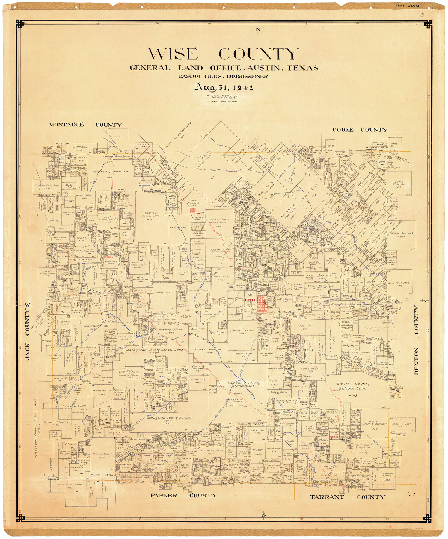 73329, Wise County, General Map Collection