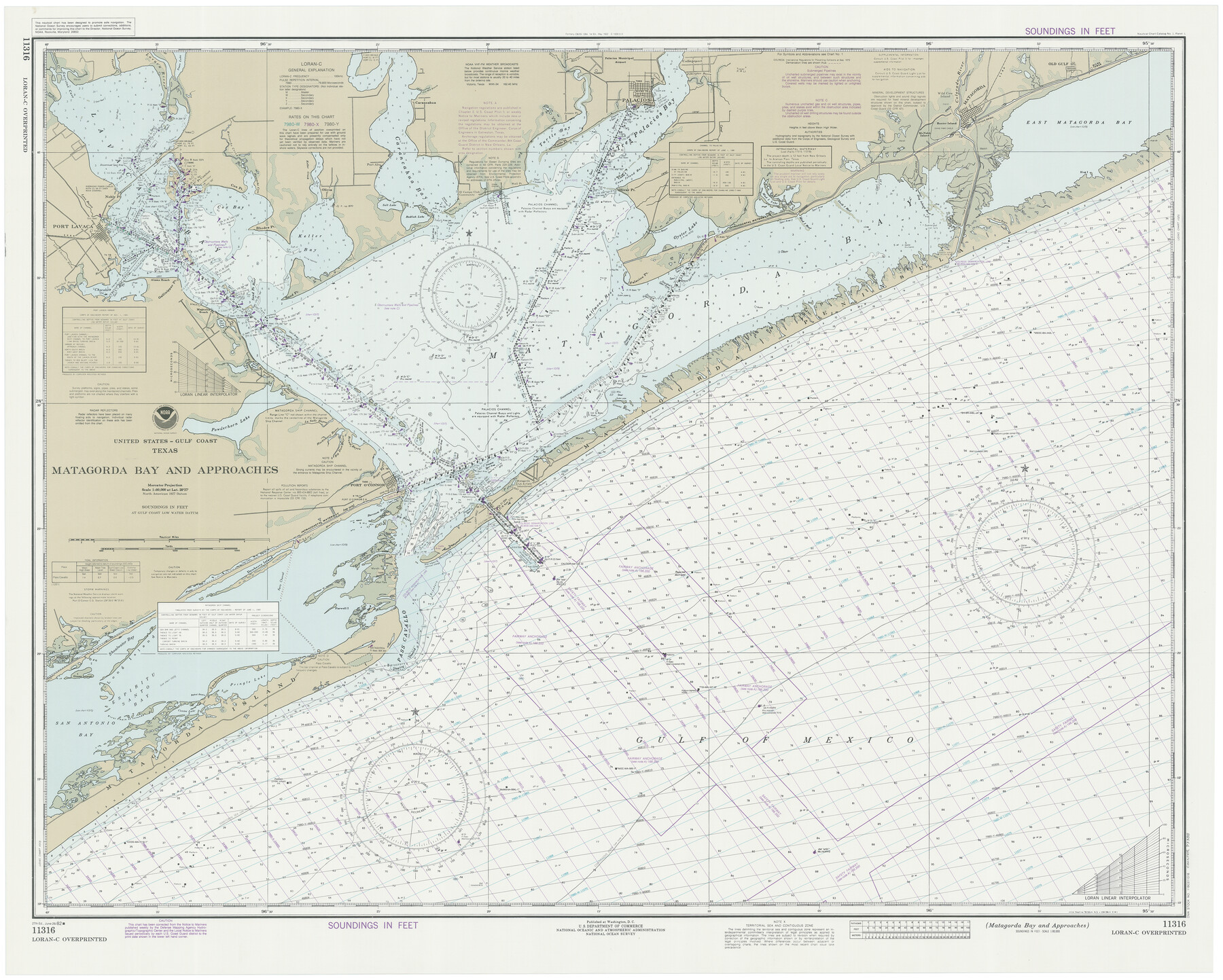 73388, Matagorda Bay and Approaches, General Map Collection
