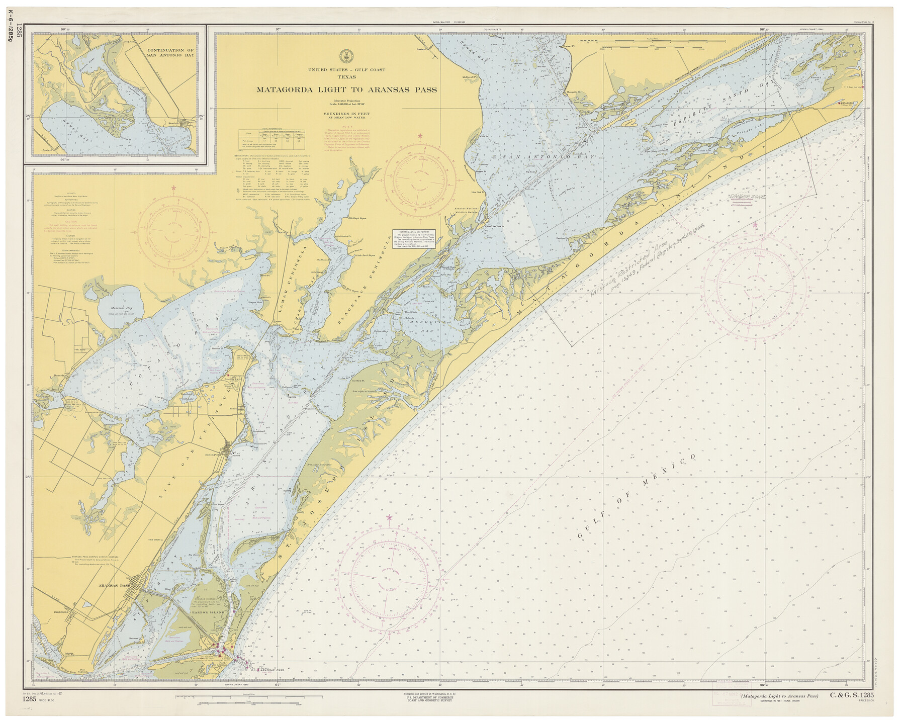 73397, Matagorda Light to Aransas Pass, General Map Collection