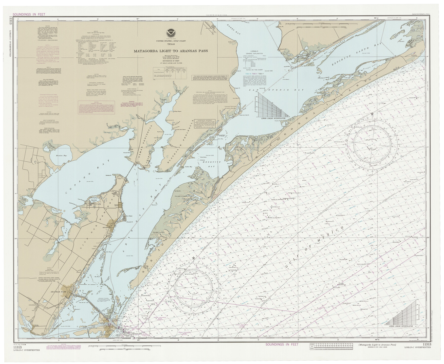 73403, Matagorda Light to Aransas Pass, General Map Collection