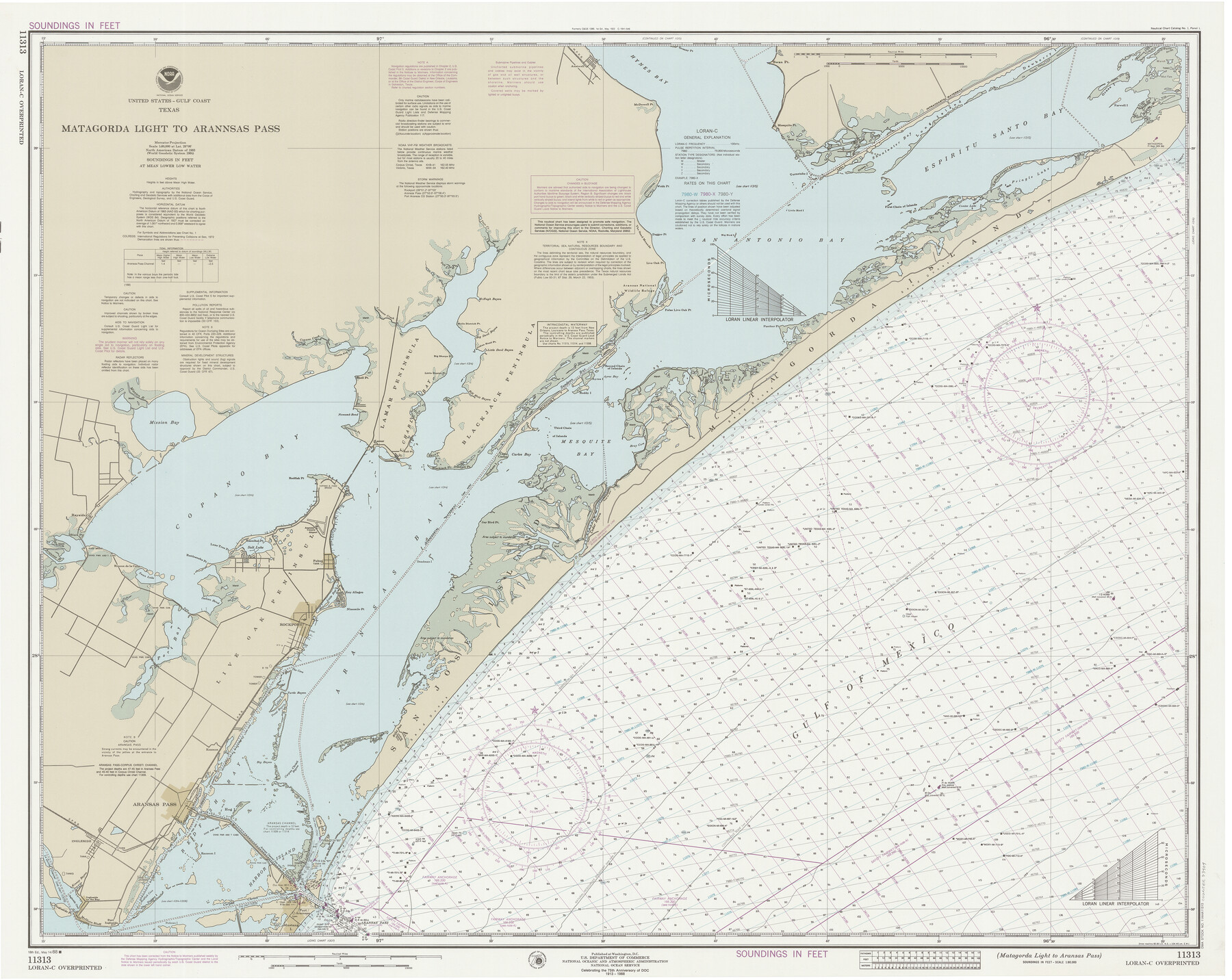 73404, Matagorda Light to Aransas Pass, General Map Collection