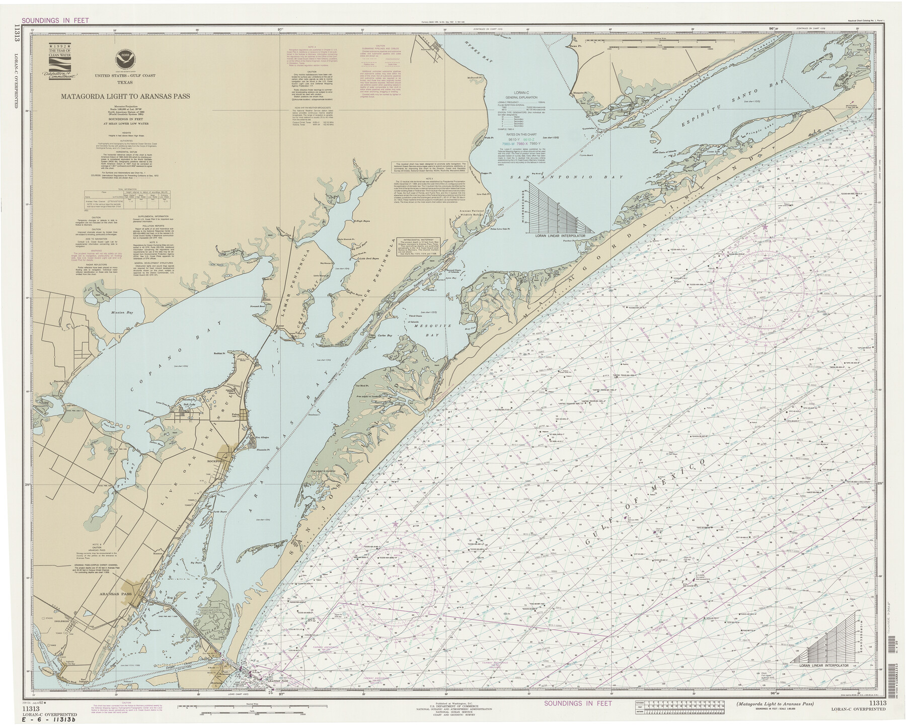 73405, Matagorda Light to Aransas Pass, General Map Collection