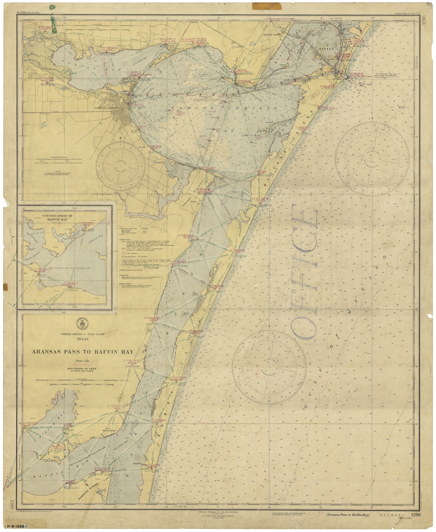 73412, Aransas Pass to Baffin Bay, General Map Collection
