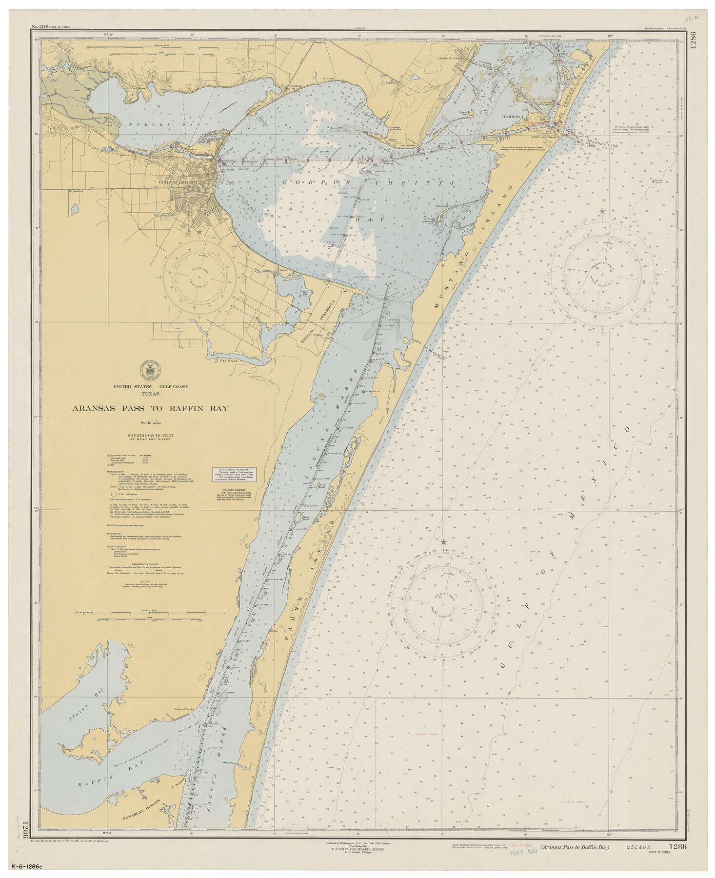 73413, Aransas Pass to Baffin Bay, General Map Collection