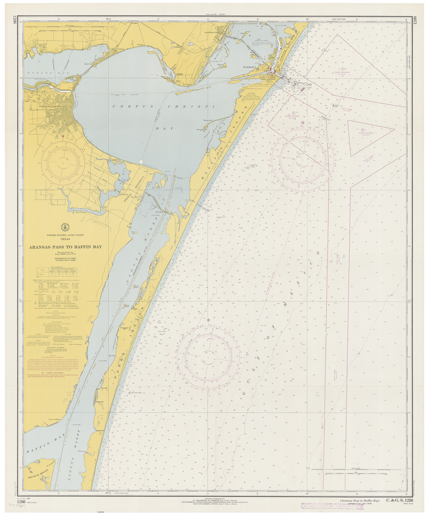 73416, Aransas Pass to Baffin Bay, General Map Collection