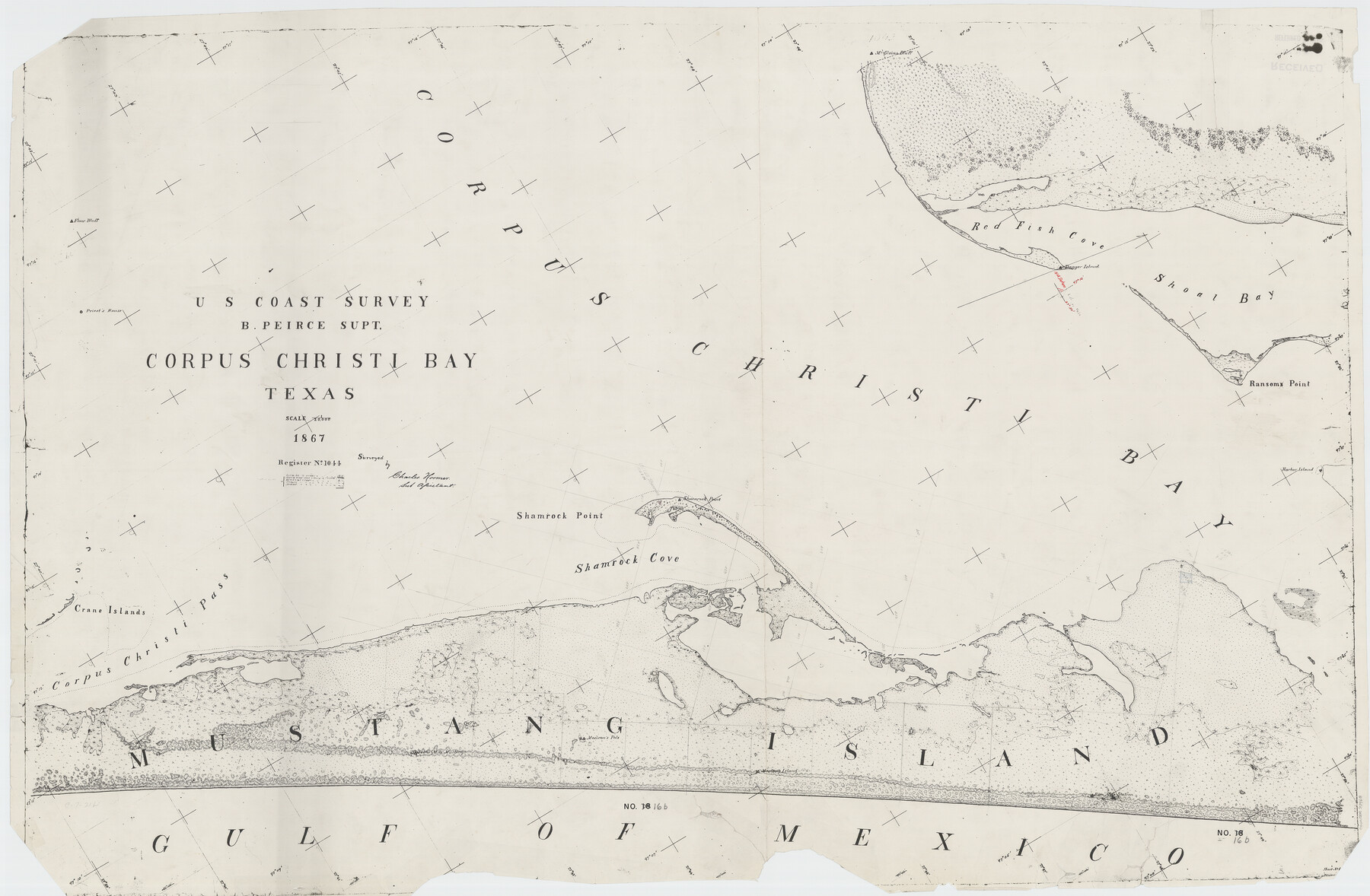 73468, Corpus Christi Bay, Texas, General Map Collection