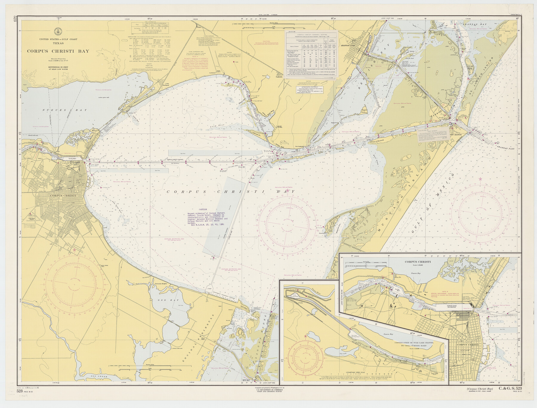 73471, Corpus Christi Bay, General Map Collection