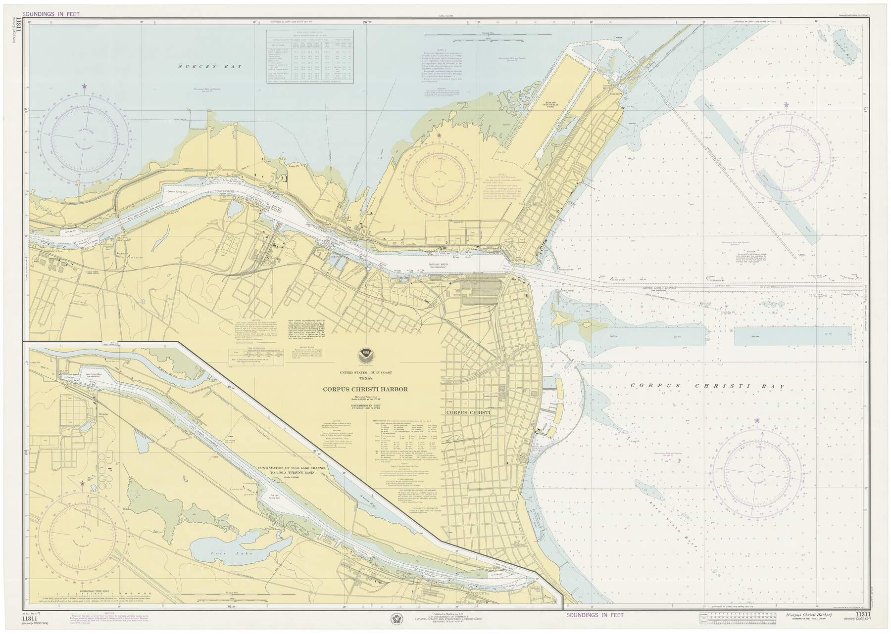 73479, Corpus Christi Harbor, General Map Collection