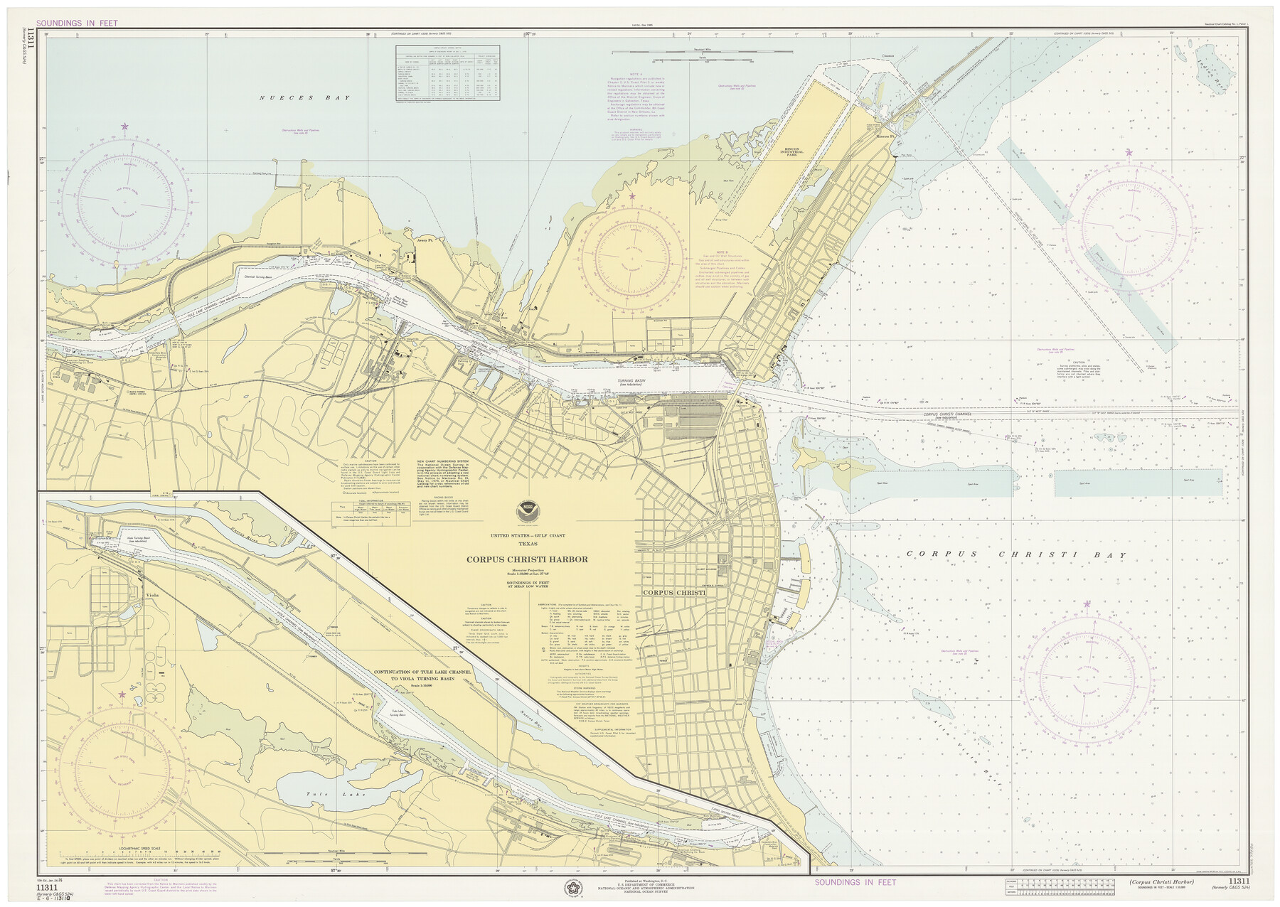 73480, Corpus Christi Harbor, General Map Collection