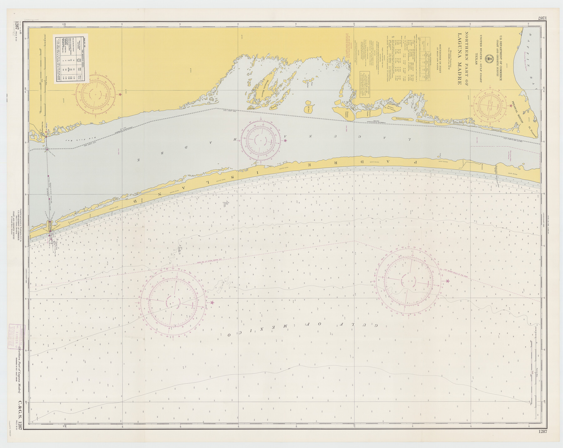 73527, Northern Part of Laguna Madre, General Map Collection