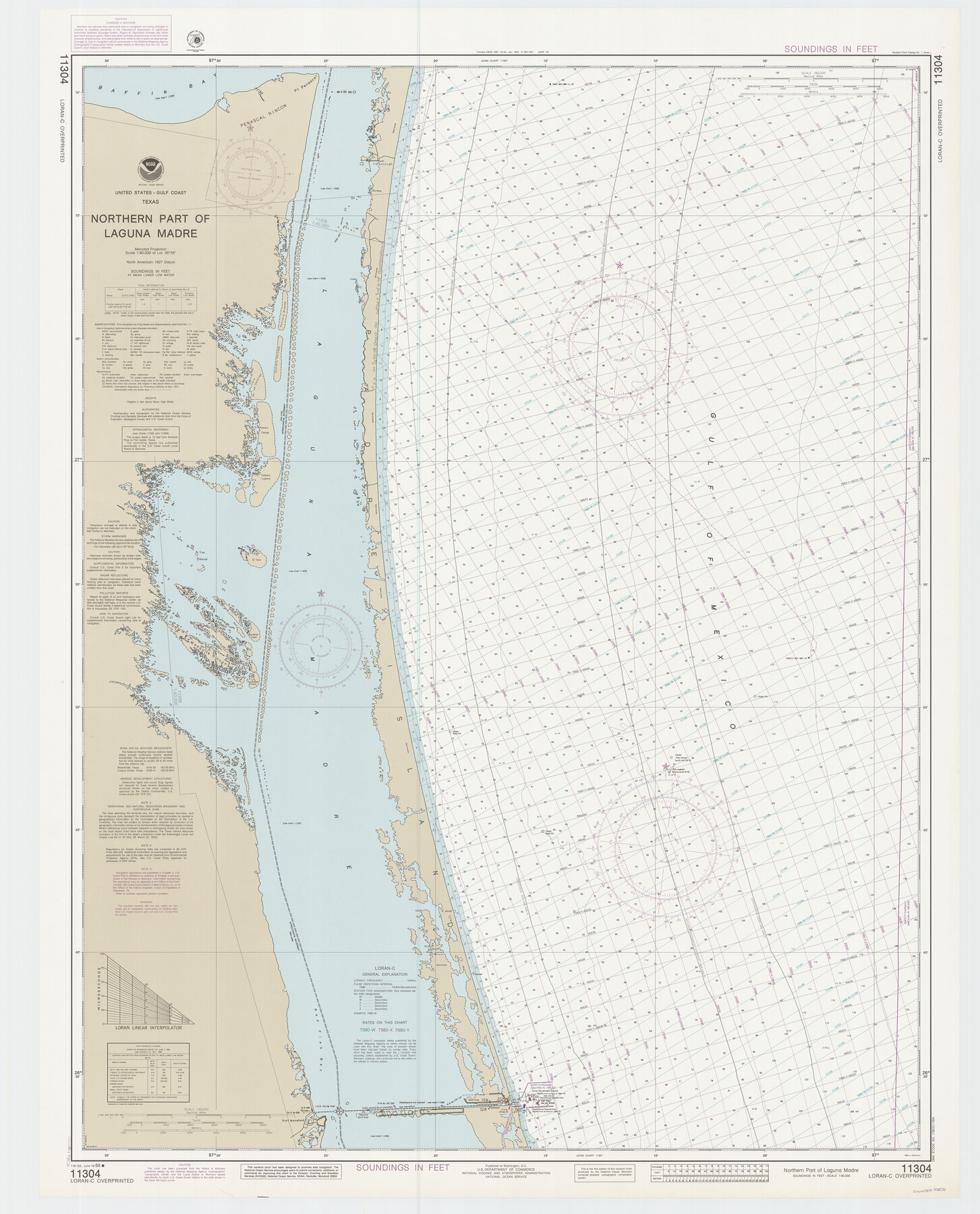 73531, Northern Part of Laguna Madre, General Map Collection