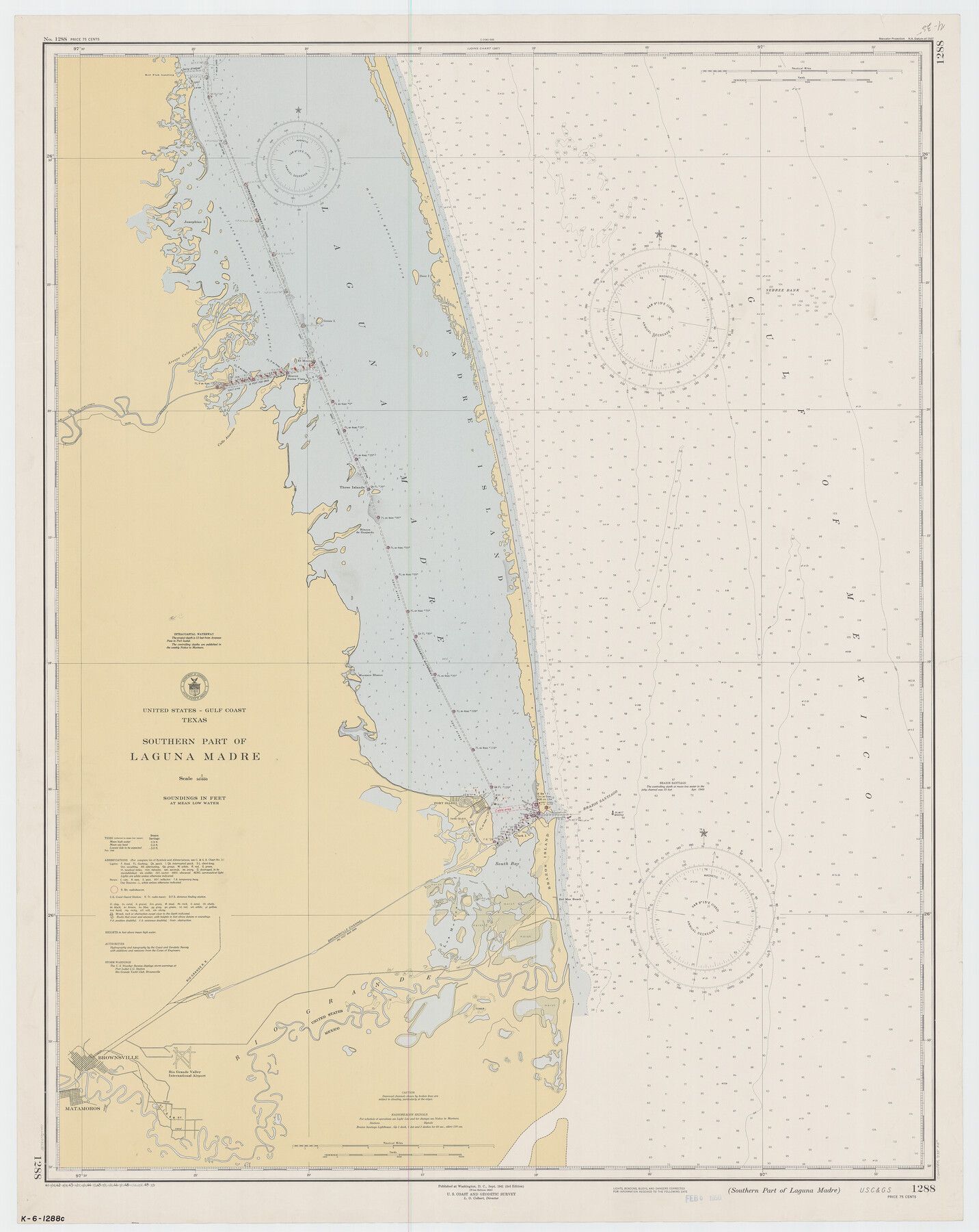 73535, Southern Part of Laguna Madre, General Map Collection