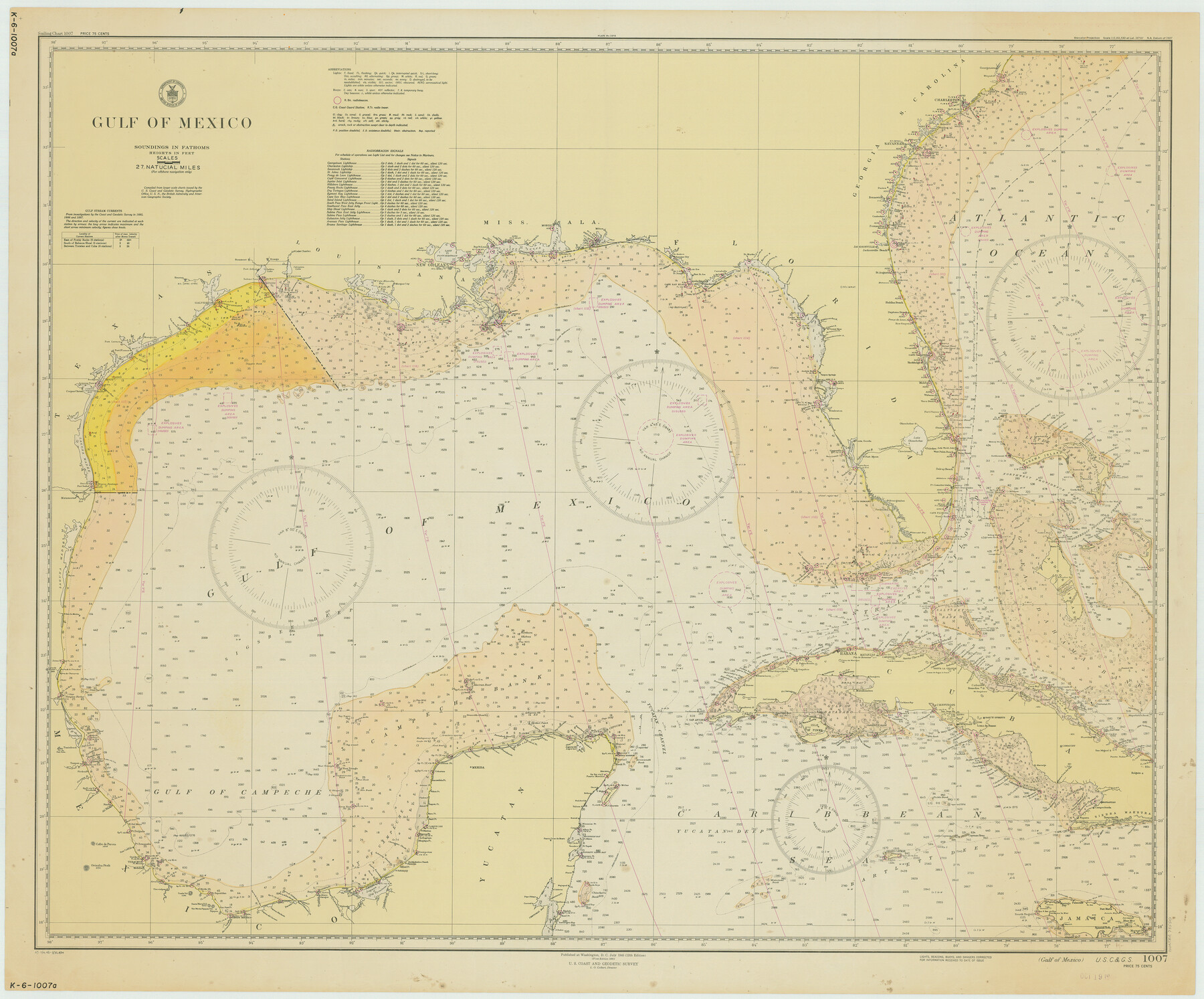 73550, Gulf of Mexico, General Map Collection