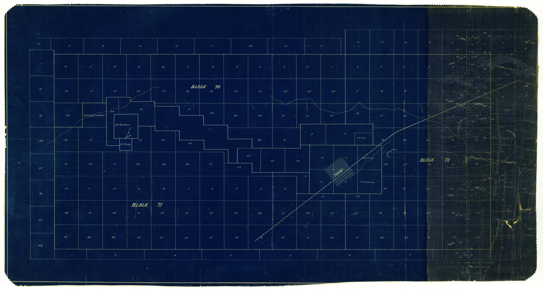 7480, Reeves County Rolled Sketch 10, General Map Collection