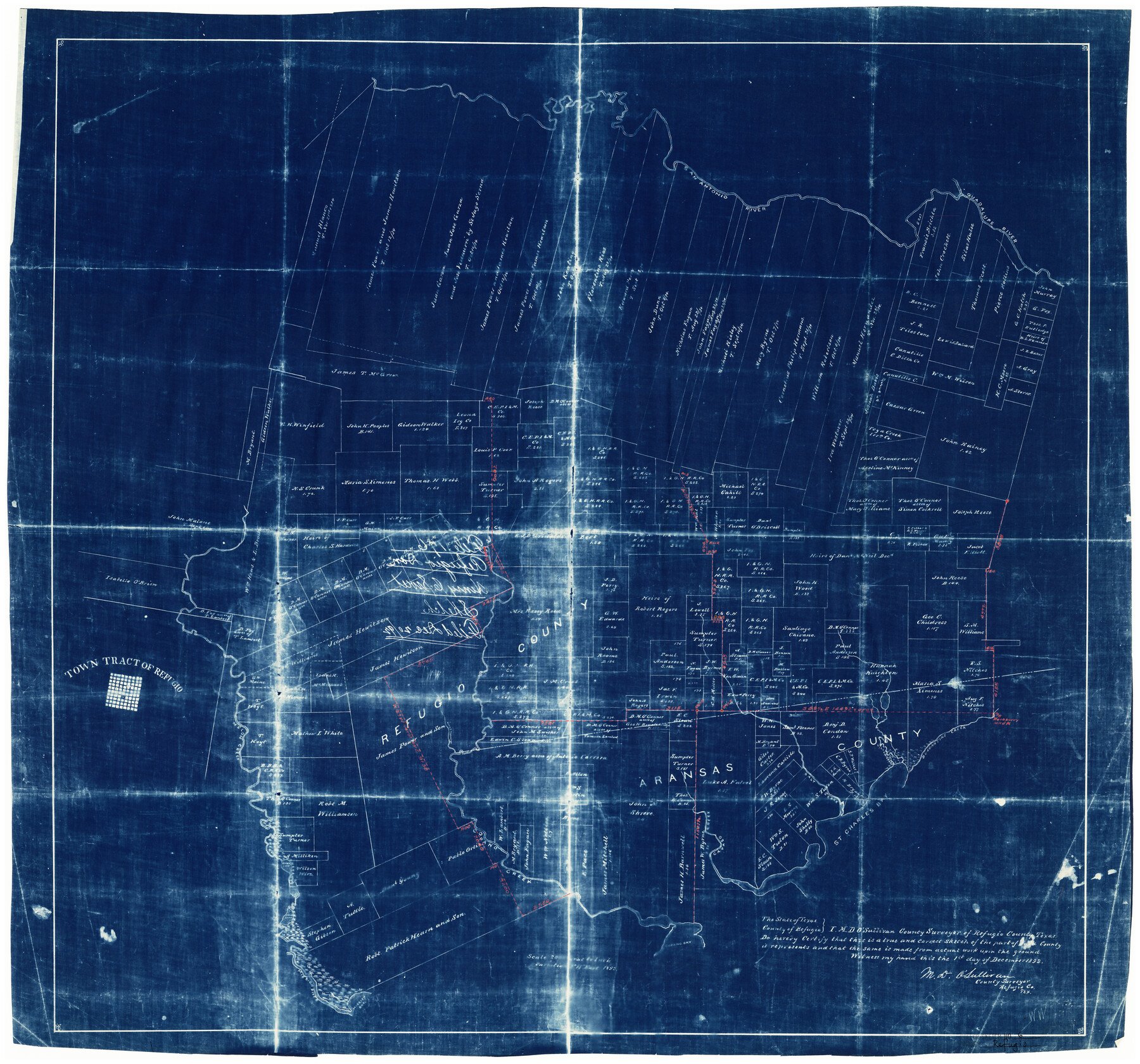 7506, Refugio County Rolled Sketch 6, General Map Collection