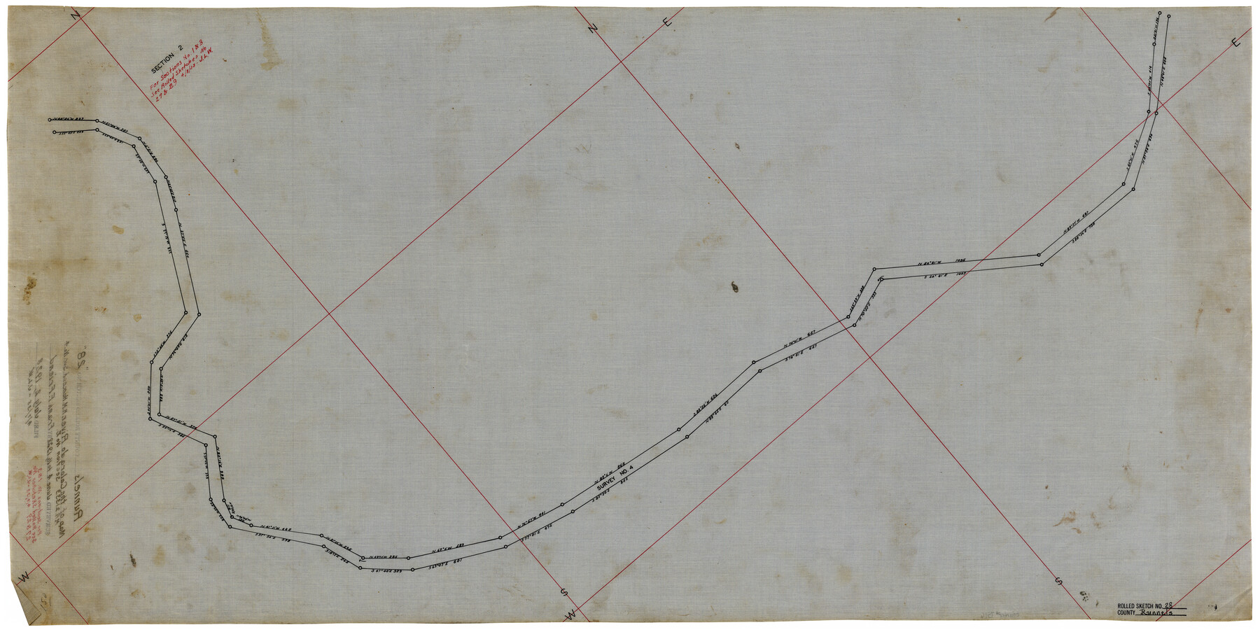7516, Runnels County Rolled Sketch 28, General Map Collection
