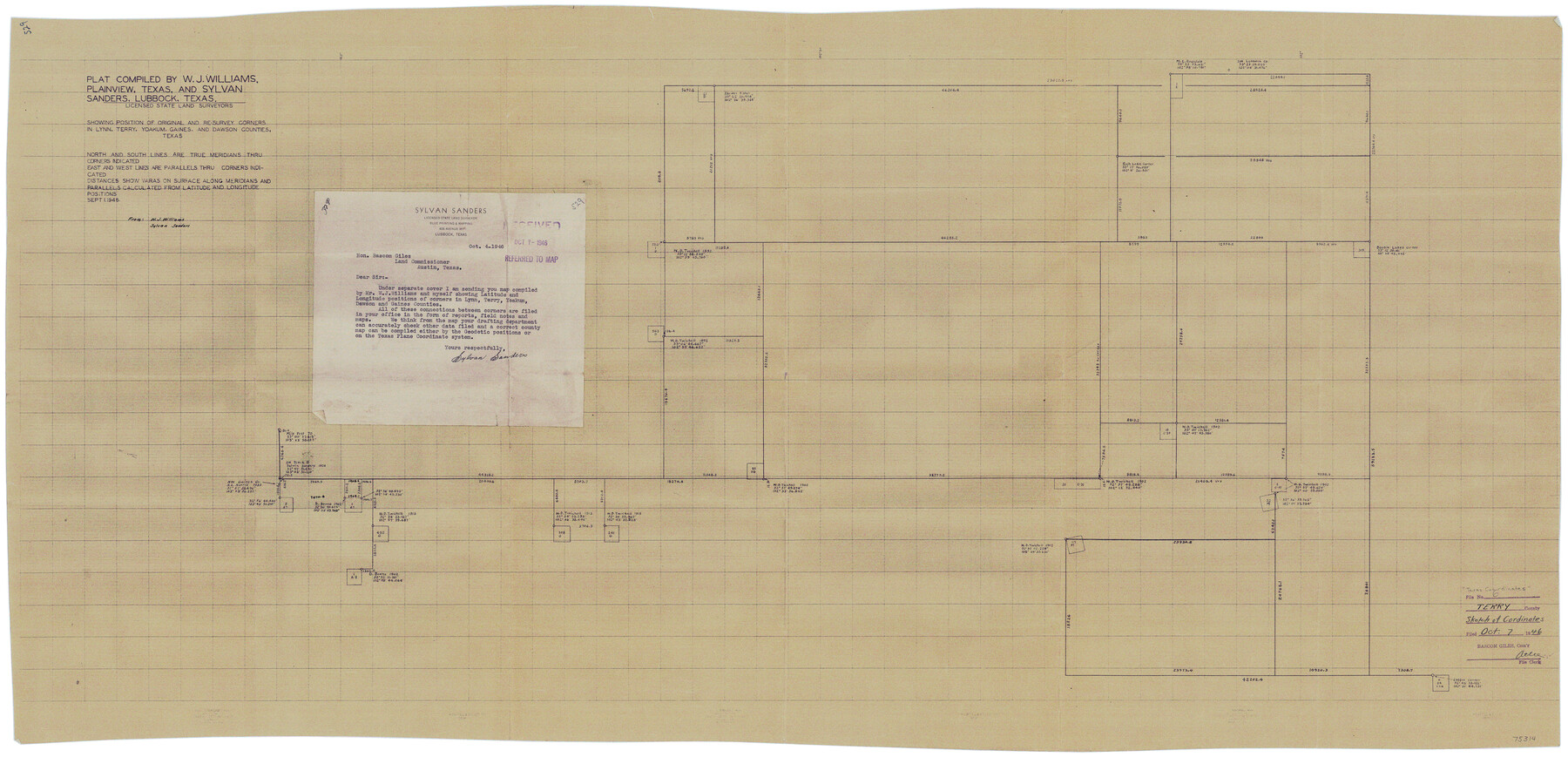 75314, Texas Coordinate File 6, General Map Collection