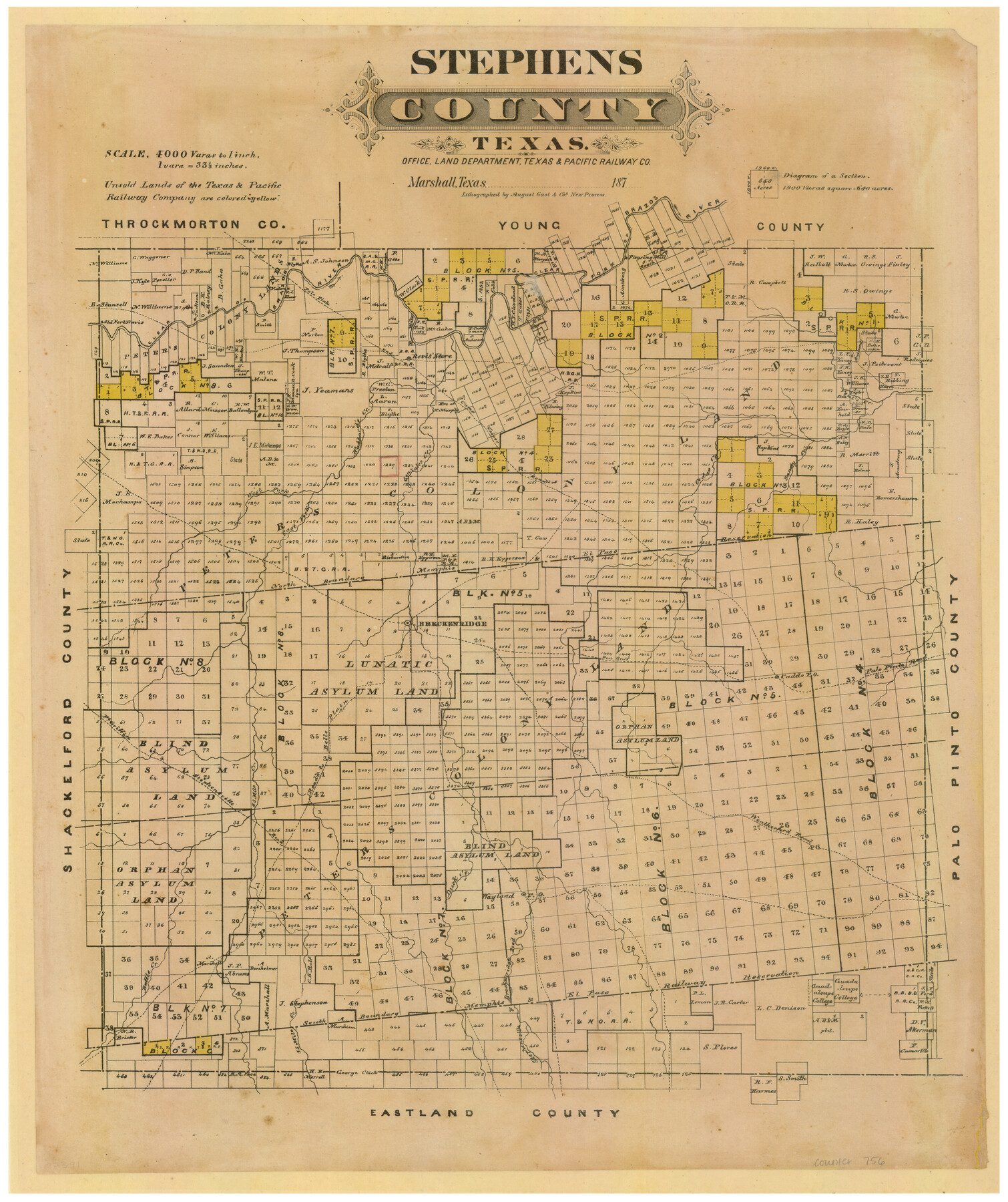 756, Stephens County, Texas, Maddox Collection