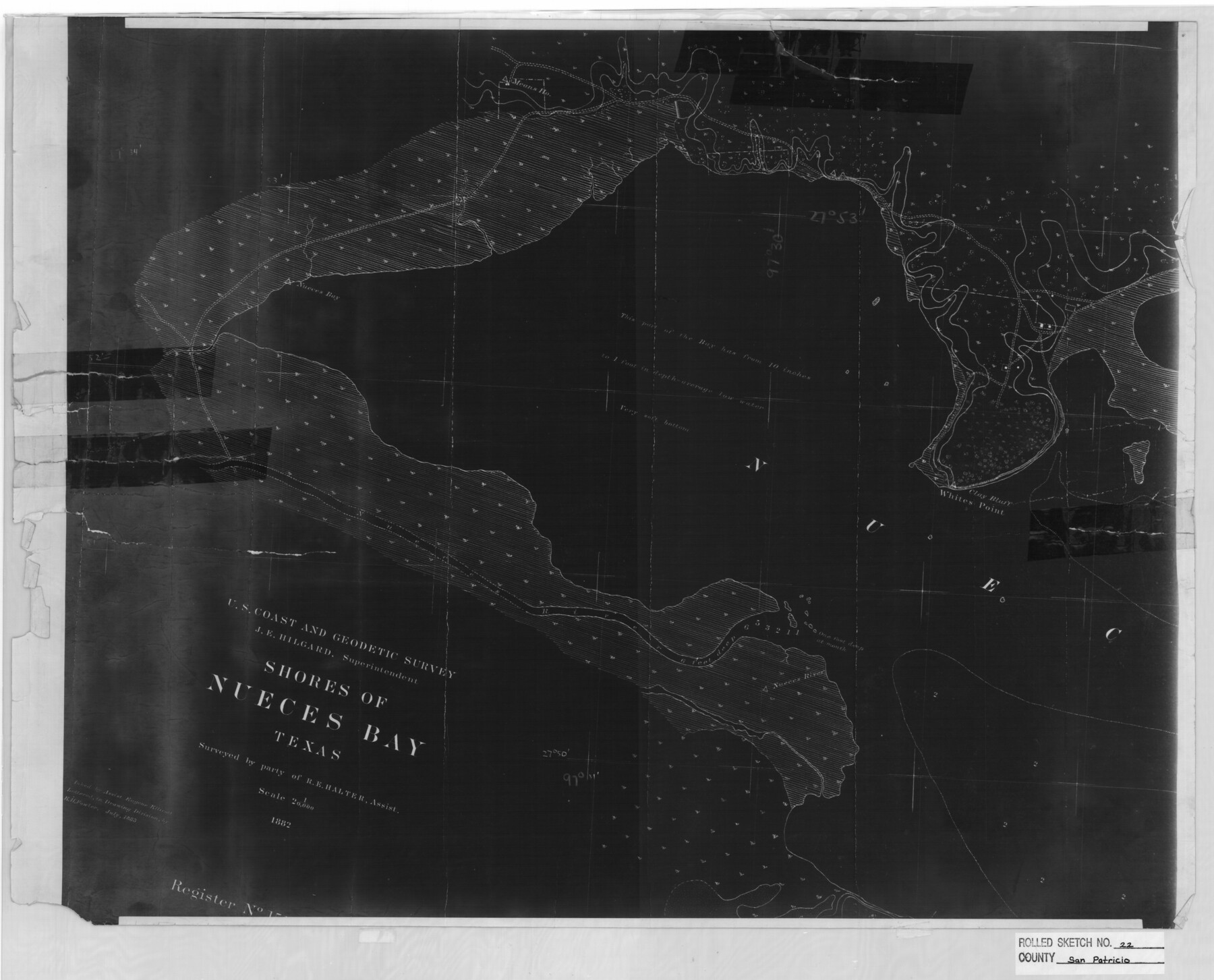 7581, San Patricio County Rolled Sketch 22, General Map Collection