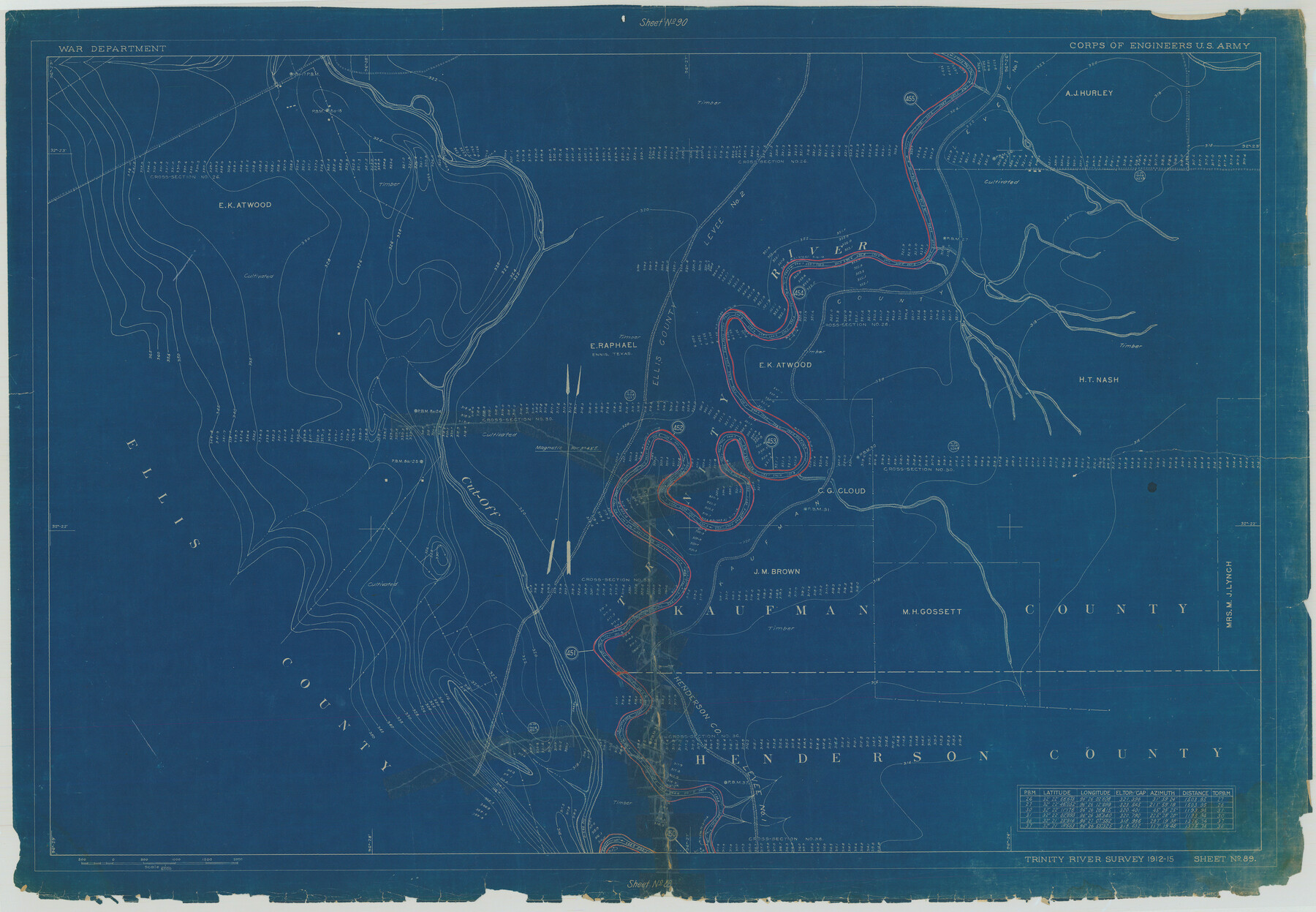 75956, Henderson County Rolled Sketch 11, General Map Collection