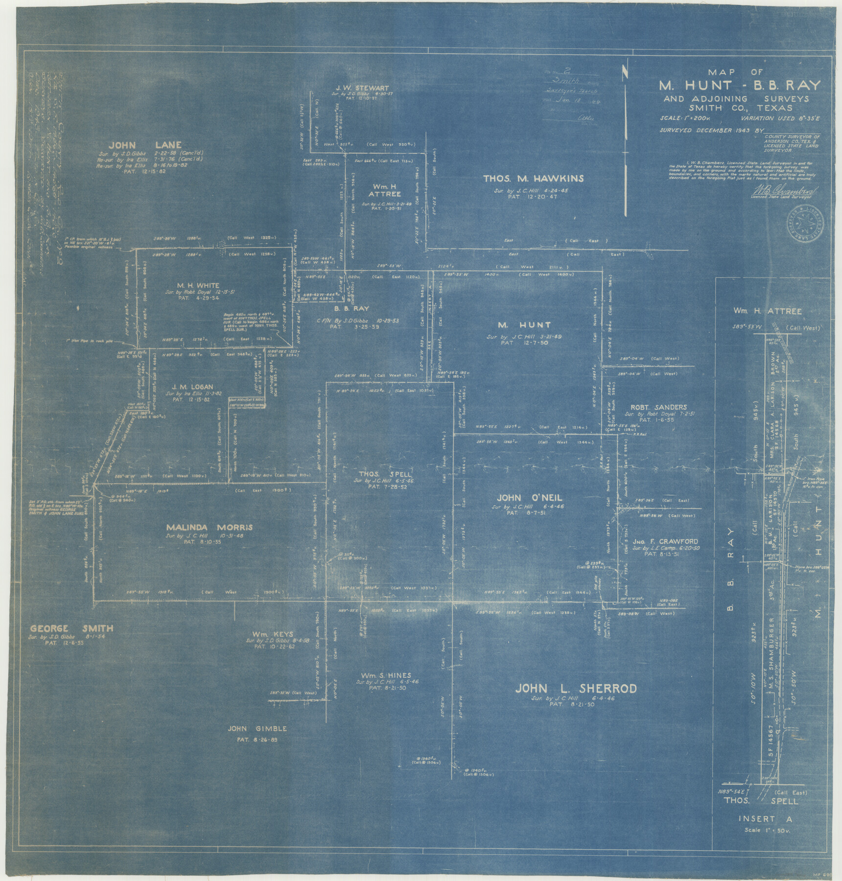 76010, Smith County Rolled Sketch 2, General Map Collection