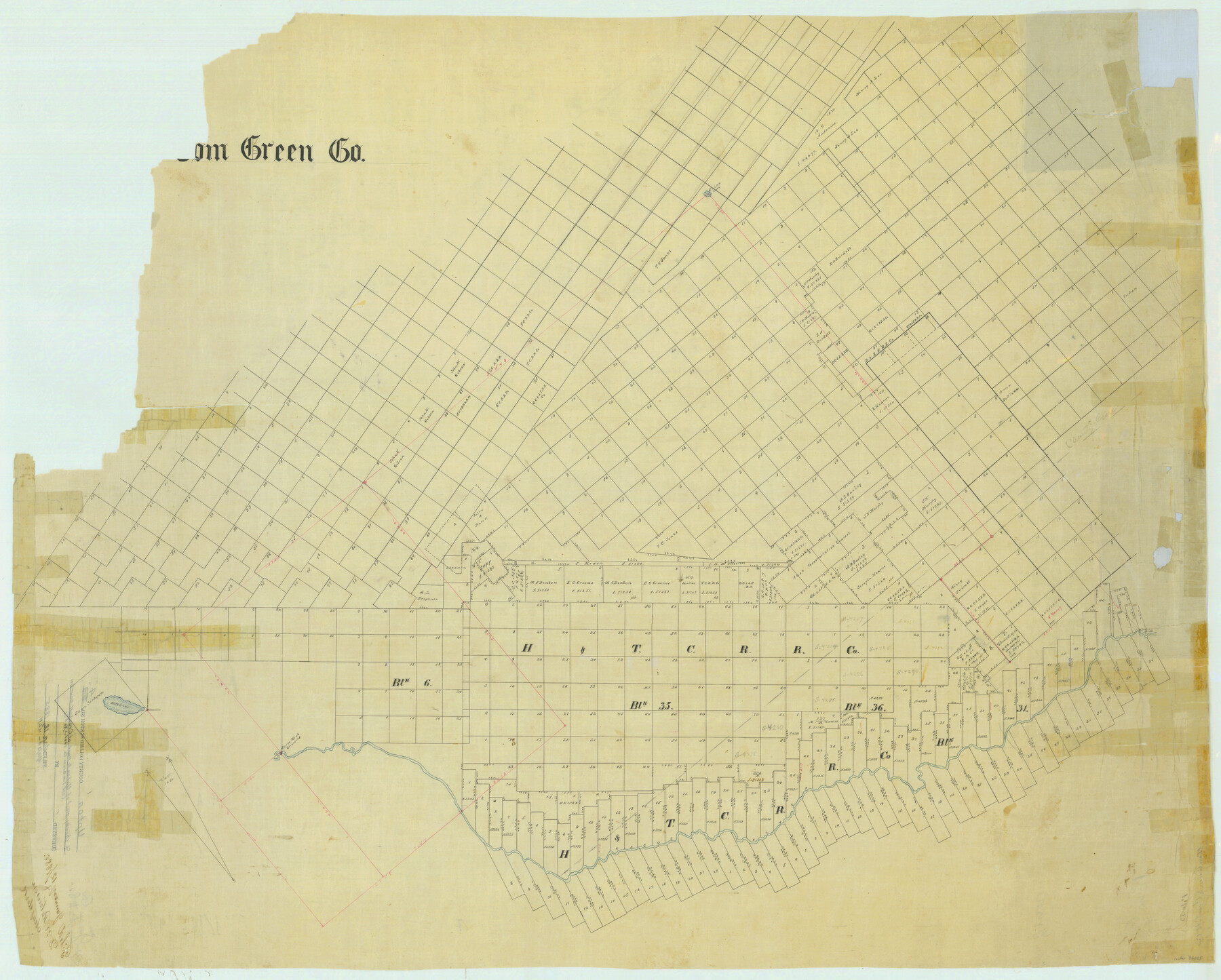 76025, Upton County Rolled Sketch 4, General Map Collection