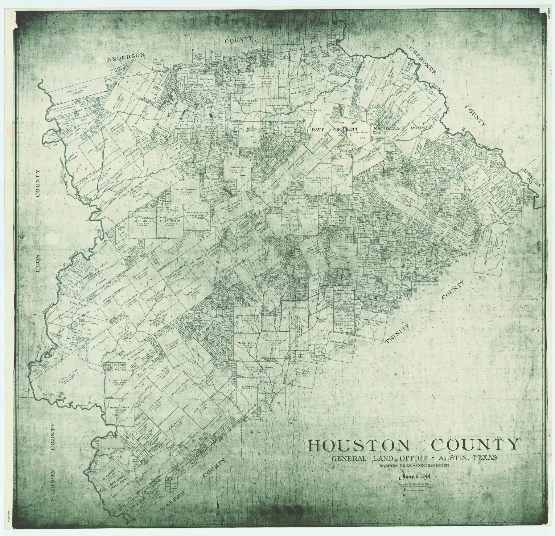 76037, Houston County, General Map Collection