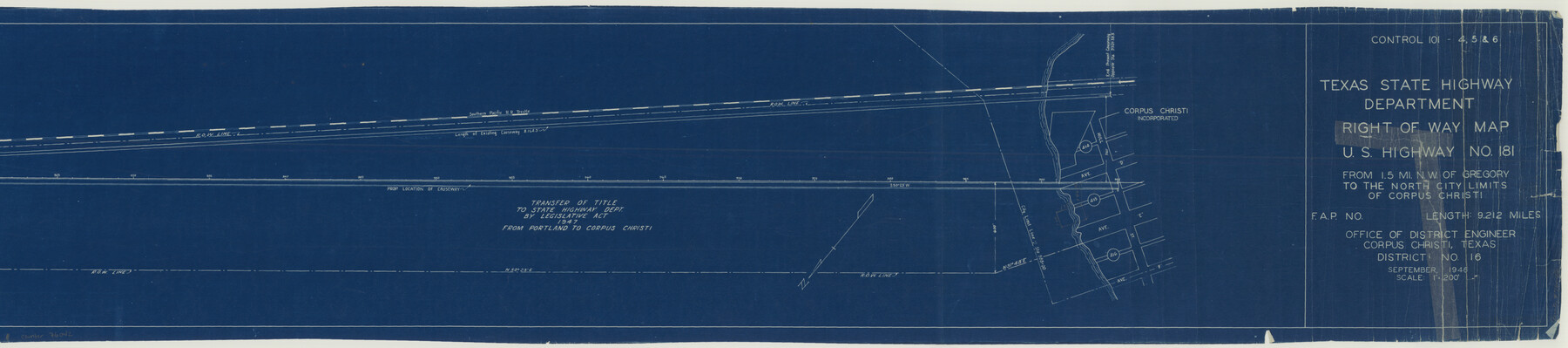 76042, Nueces County Rolled Sketch 27A, General Map Collection