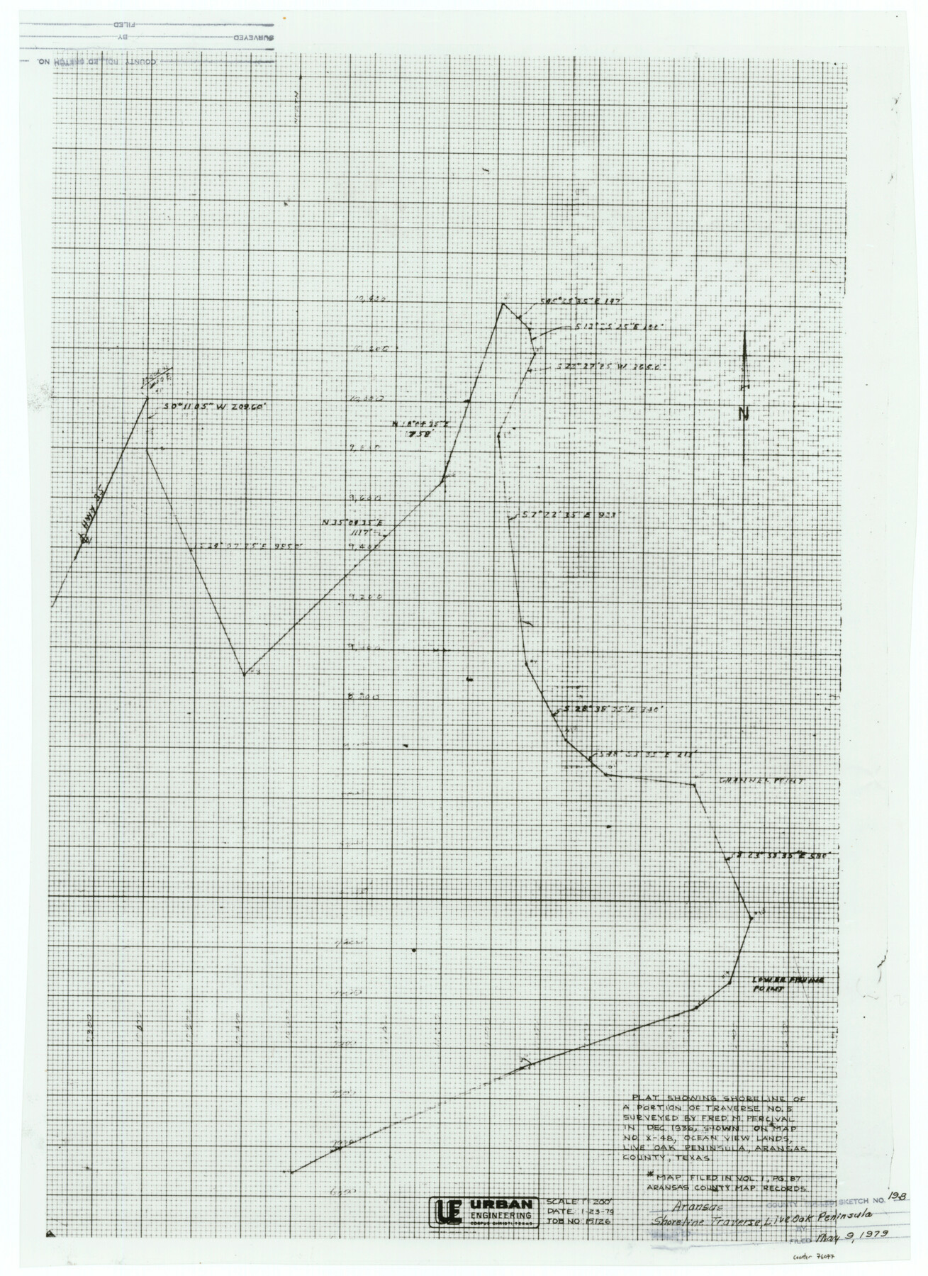 76077, Aransas County Rolled Sketch 19B, General Map Collection