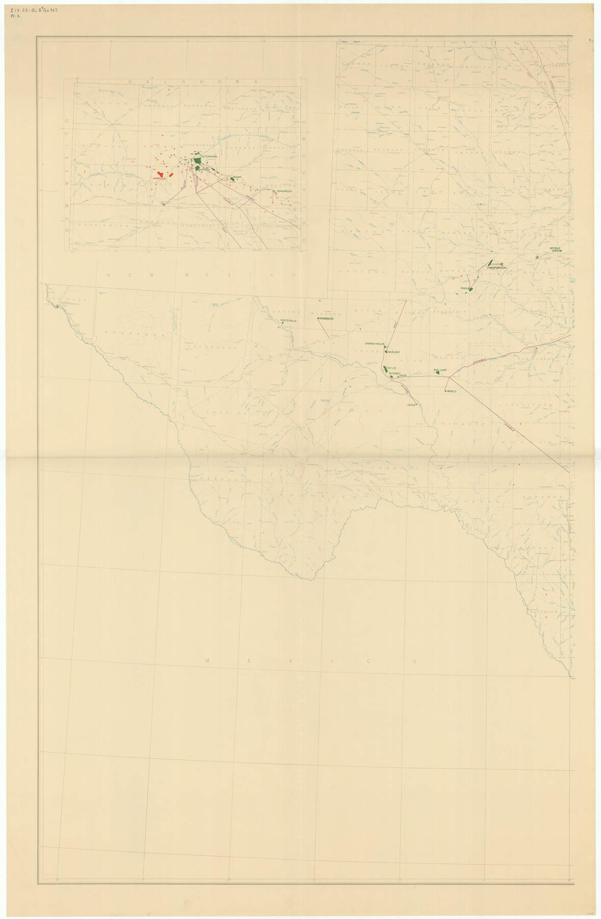 76304, Oil and Gas Fields in the State of Texas, Texas State Library and Archives