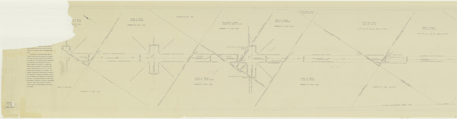 76430, El Paso County Rolled Sketch 50, General Map Collection