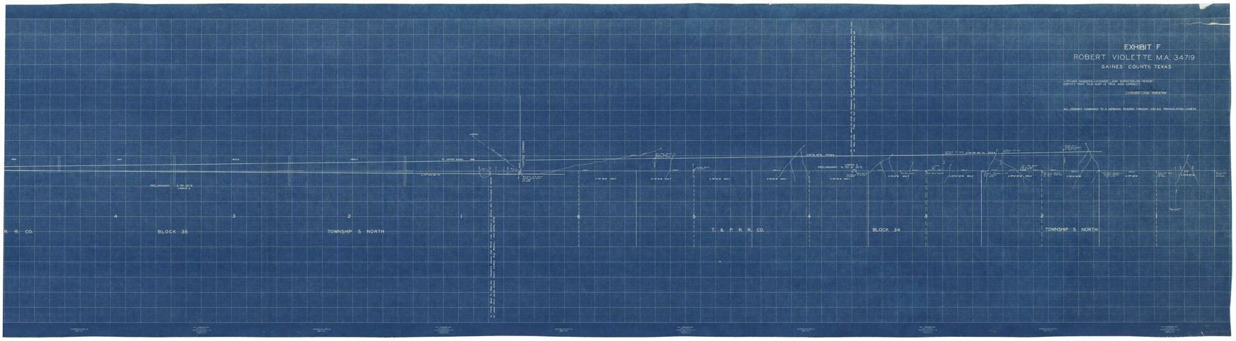 76431, Gaines County Rolled Sketch 14A, General Map Collection
