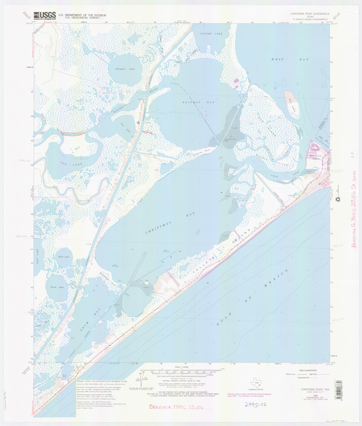 77007, Brazoria County NRC Article 33.136 Location Key Sheet, General Map Collection