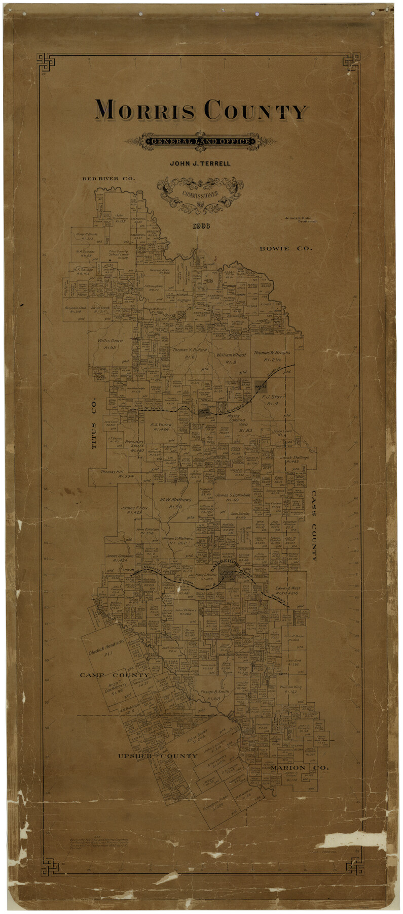 77094, Morris County, General Map Collection
