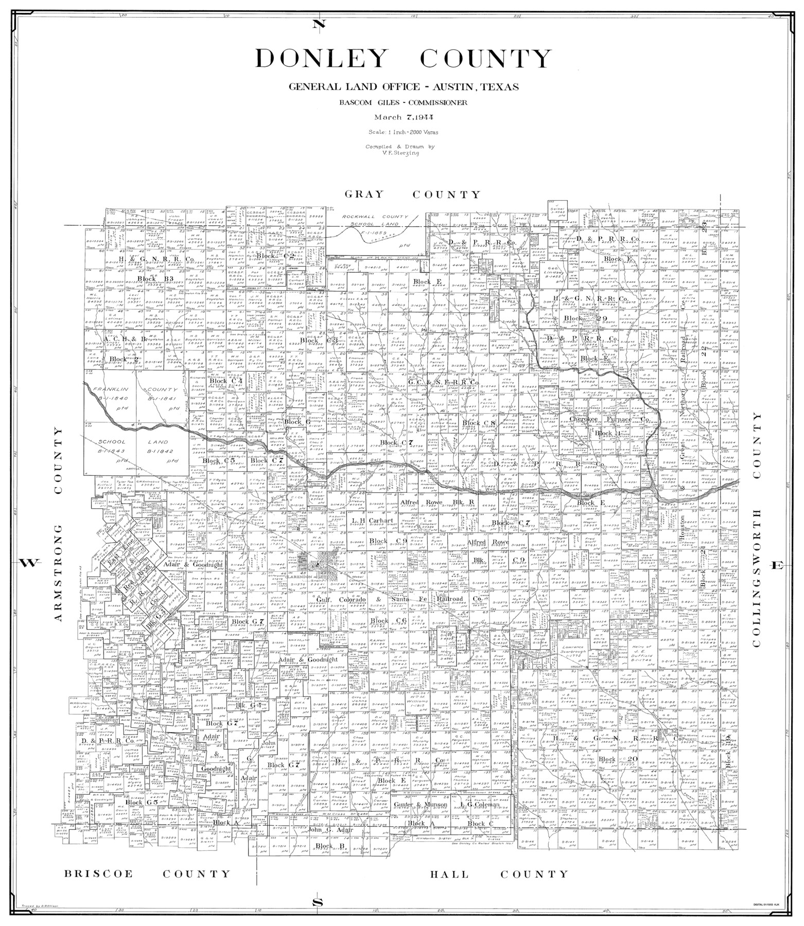 77266, Donley County, General Map Collection