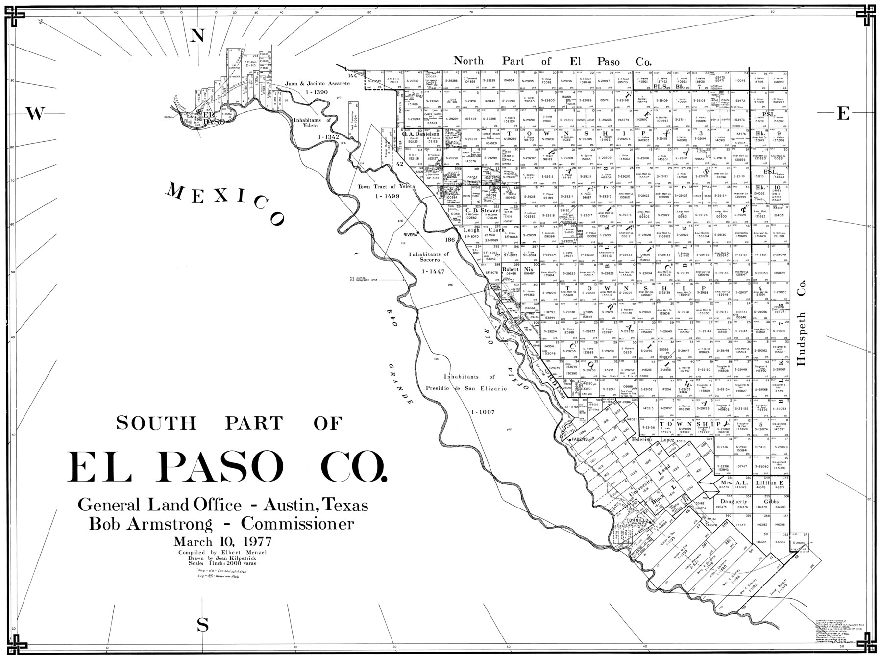 77274, South Part of El Paso Co., General Map Collection