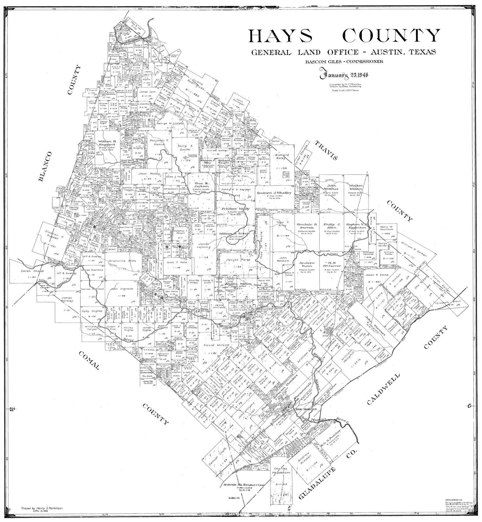 77308, Hays County, General Map Collection