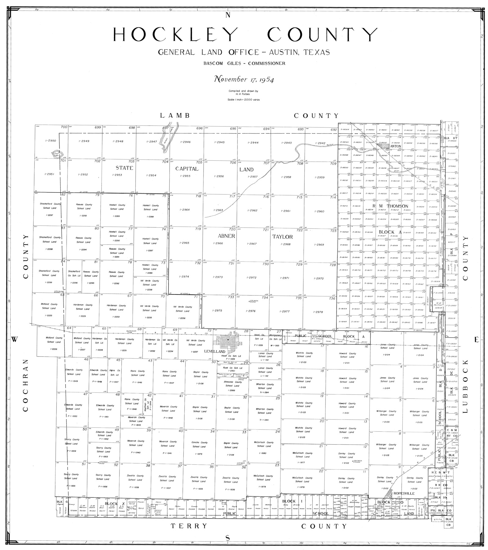 77313, Hockley County, General Map Collection