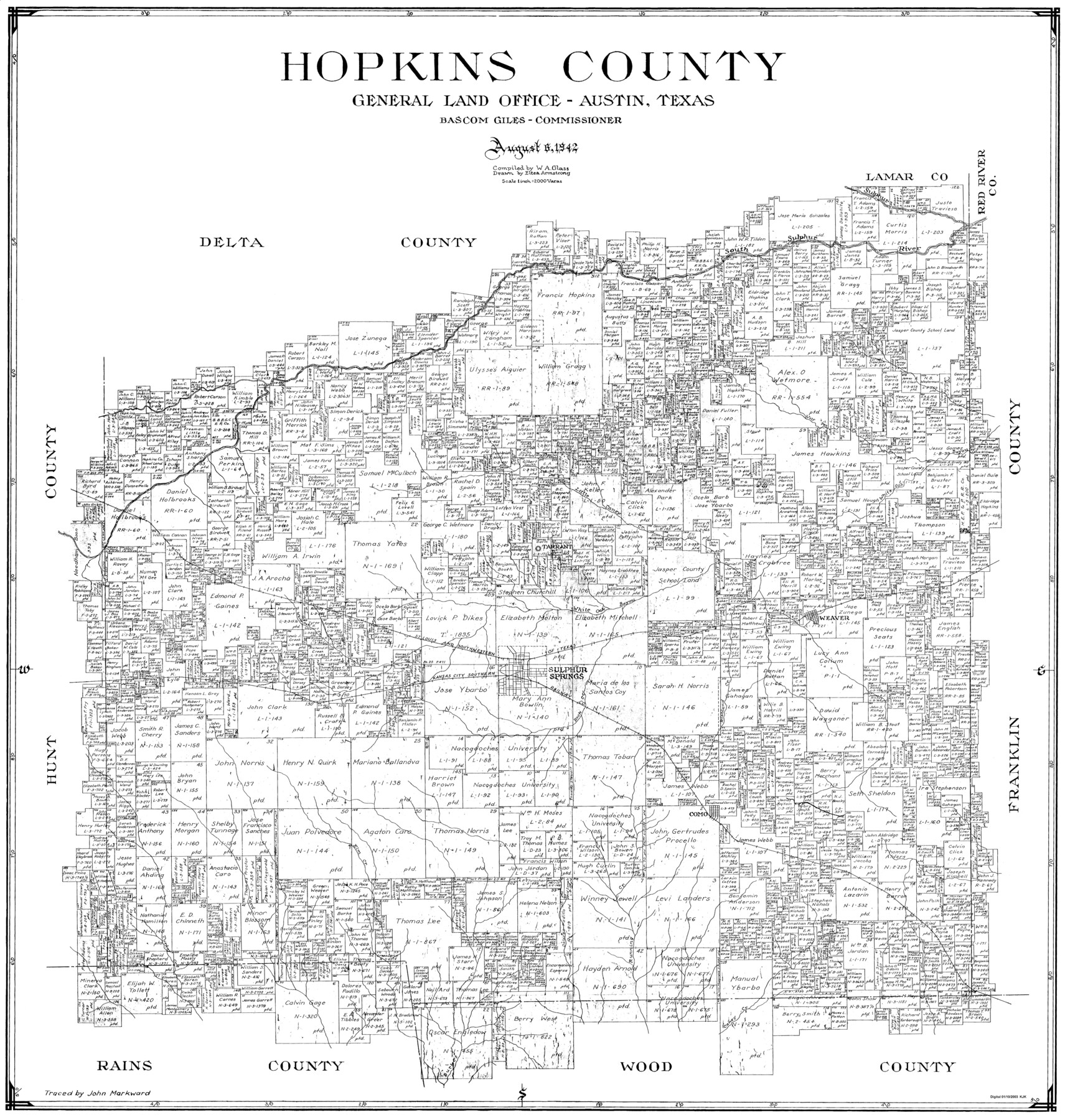 77315, Hopkins County, General Map Collection