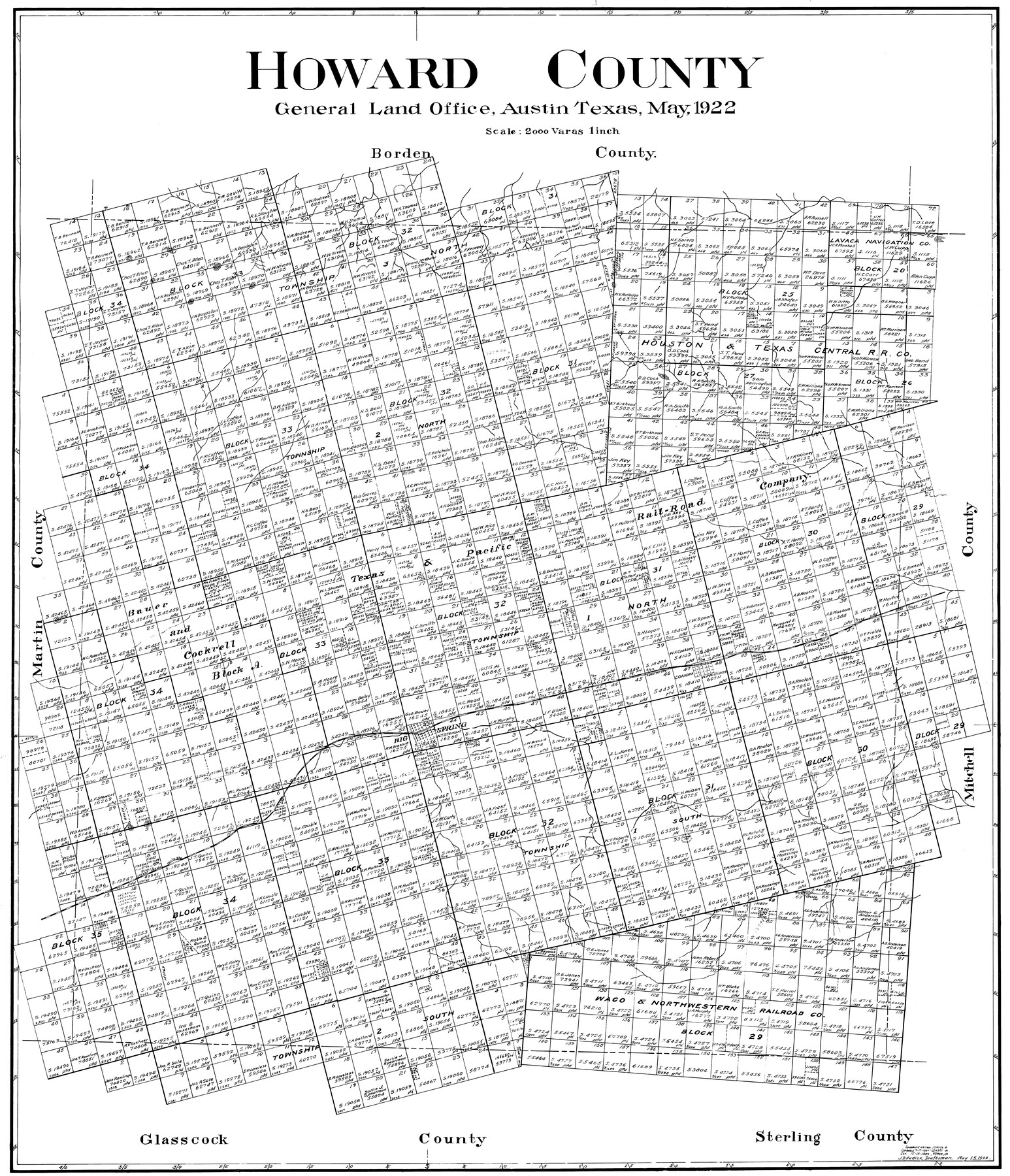 77318, Howard County, General Map Collection
