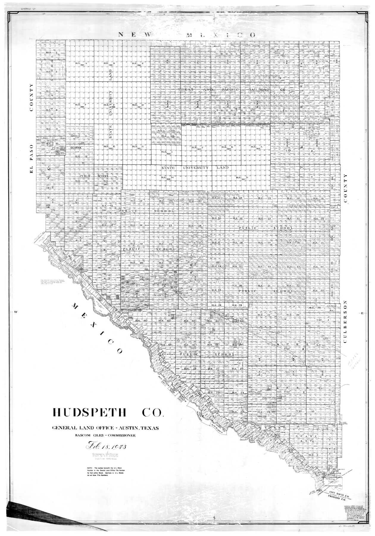 77319, Hudspeth Co., General Map Collection