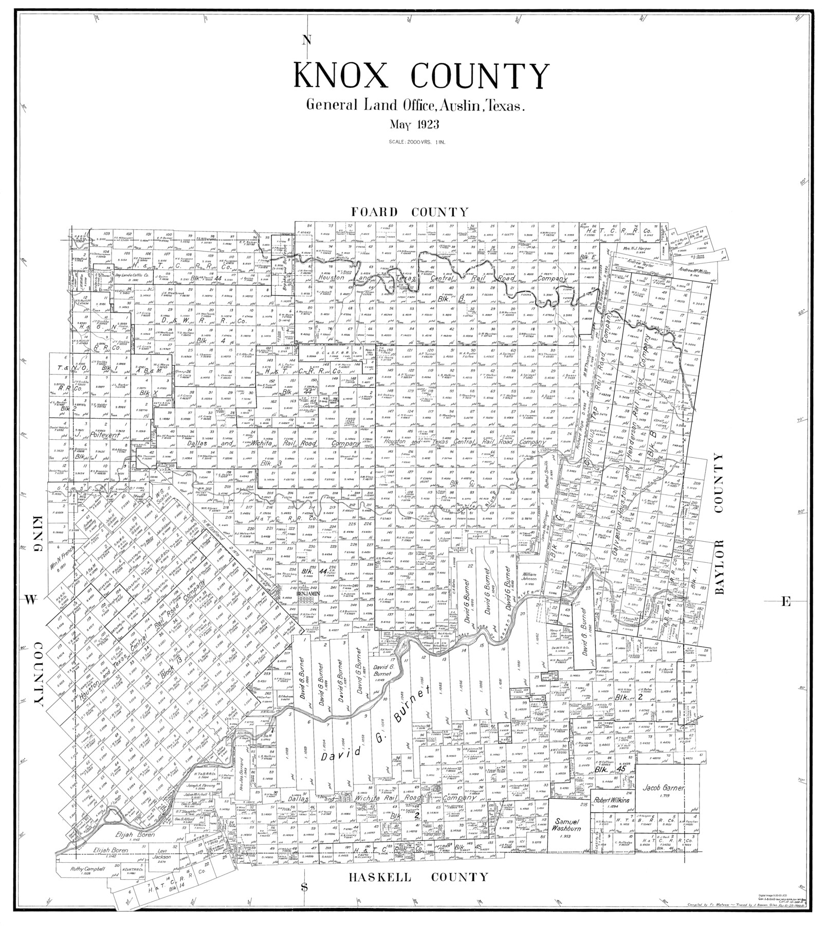 77344, Knox County, General Map Collection