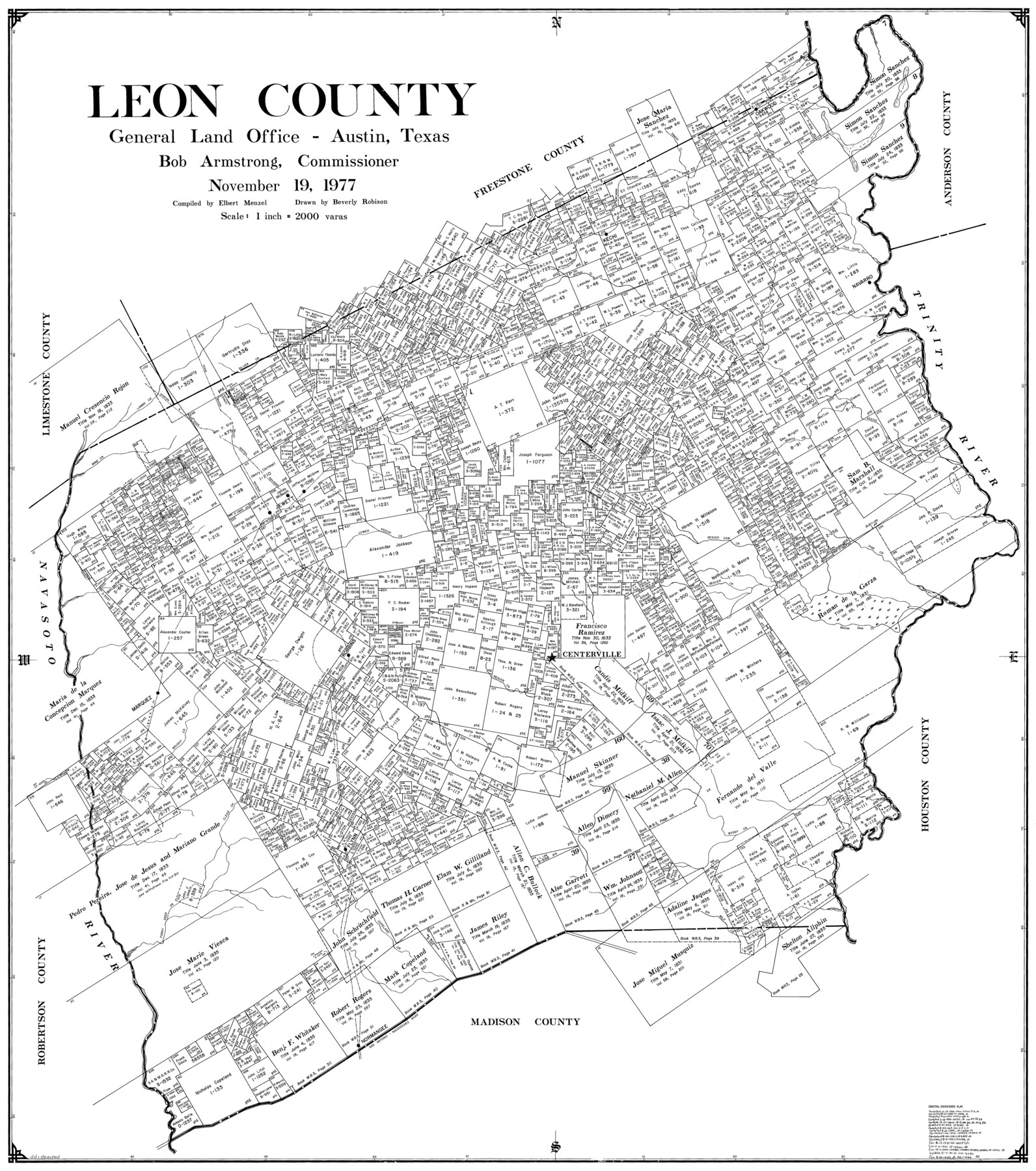77351, Leon County, General Map Collection